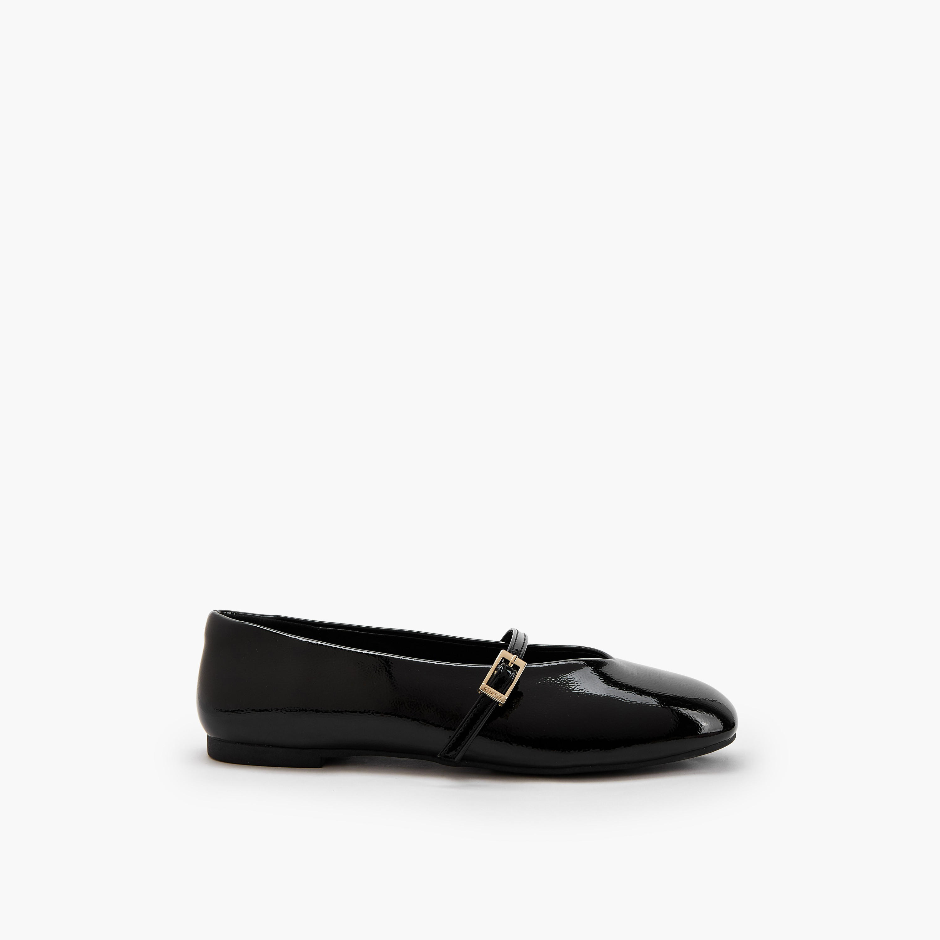 حذاء ماري جين بإبزيم إغلاق للنساء من سيليست-women-shoes-ballerinas-image-3