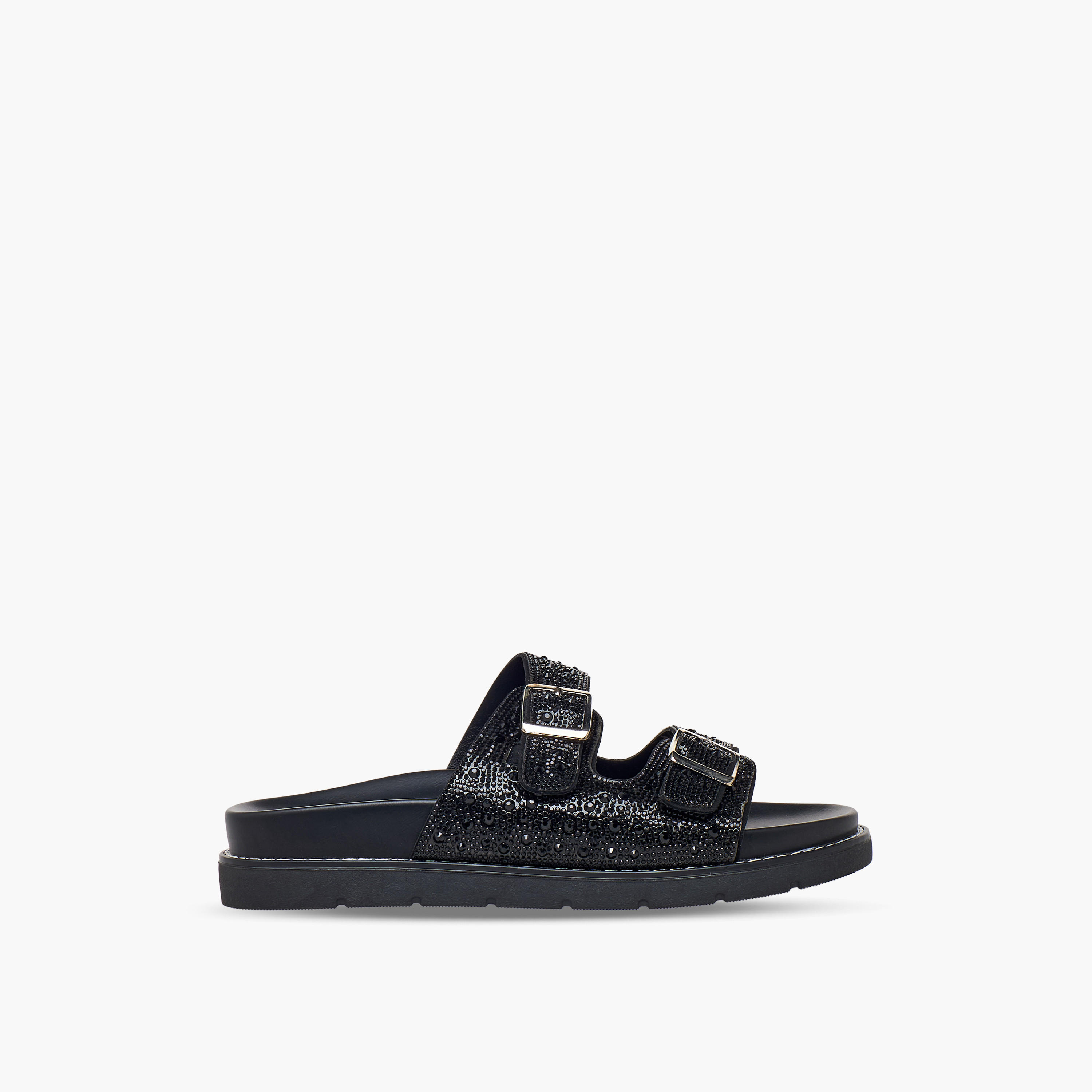 صندل مزين بحزام بإبزيم للنساء من لو كونفورت-women-shoes-sandals-flats-image-2
