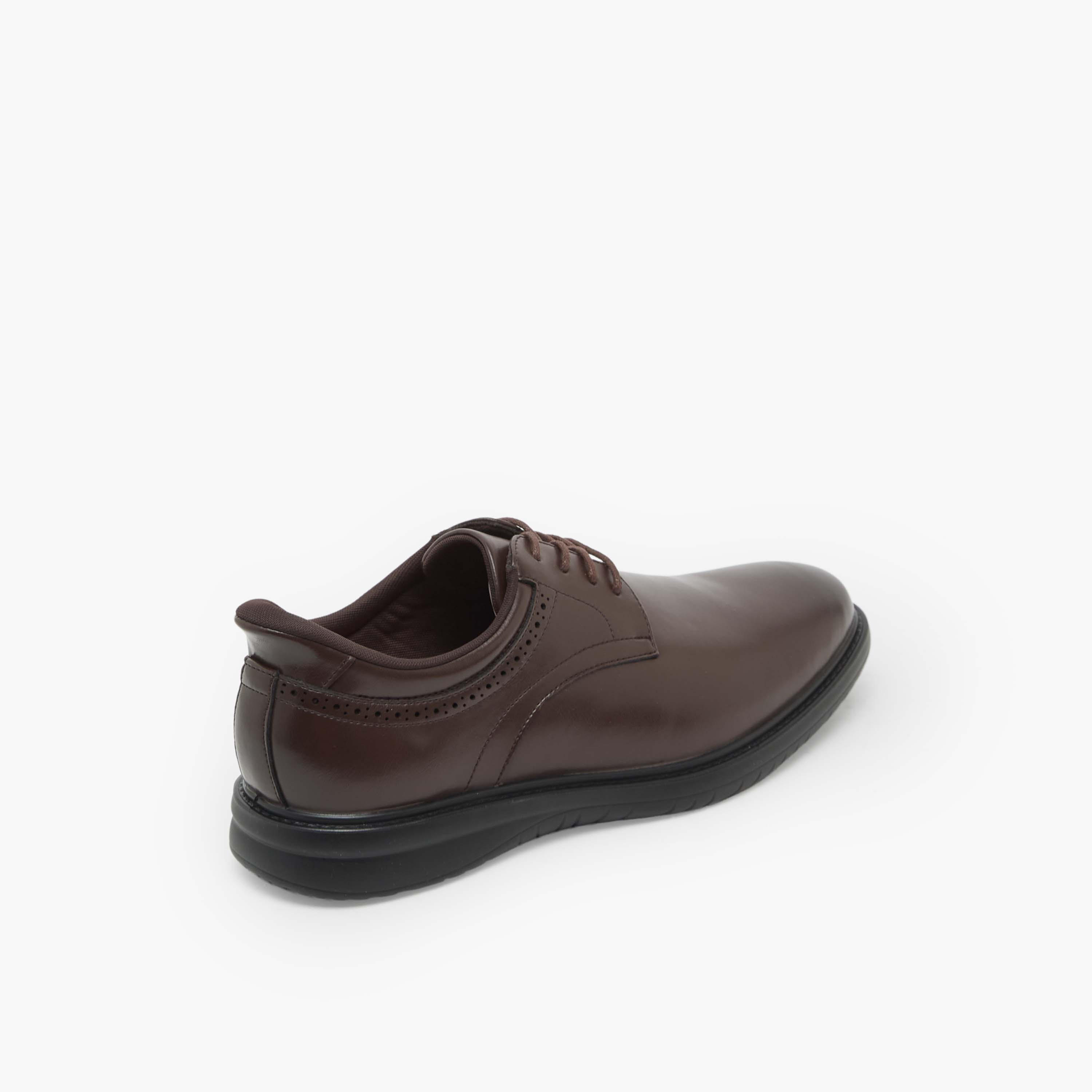 حذاء ديربي جلد برباط للرجال من لو كونفورت-men-shoes-formalshoes-image-6
