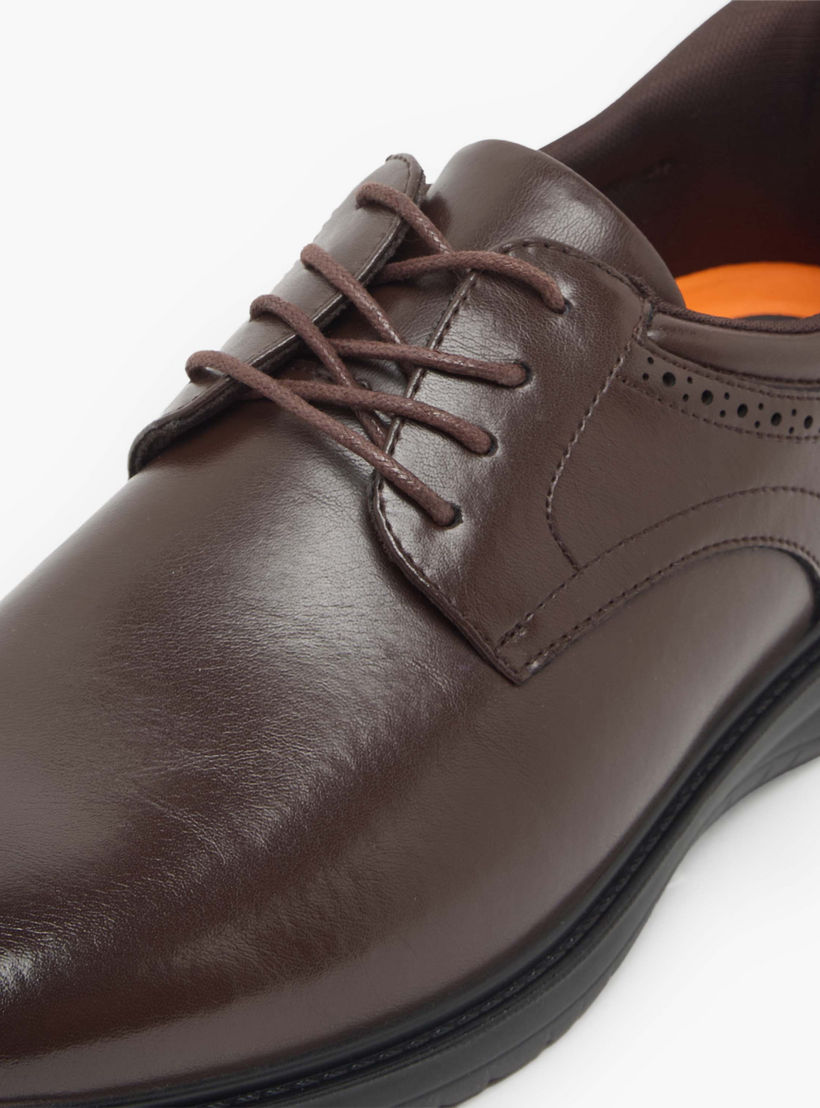 حذاء ديربي جلد برباط للرجال من لو كونفورت-men-shoes-formalshoes-image-7