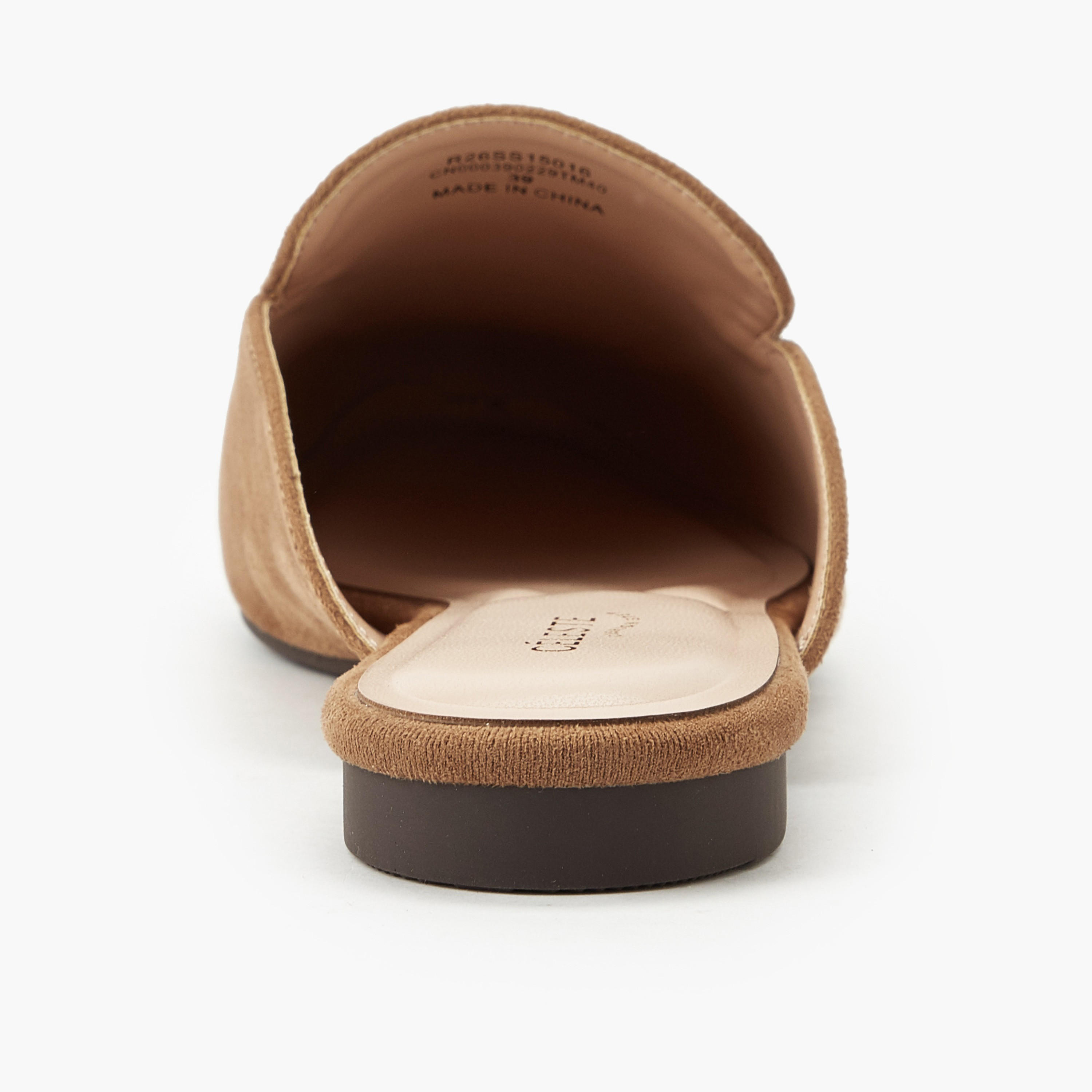 حذاء ميول شمواه سهل الارتداء بتفاصيل حلية للنساء من سيليست-women-shoes-flats-mules-image-5