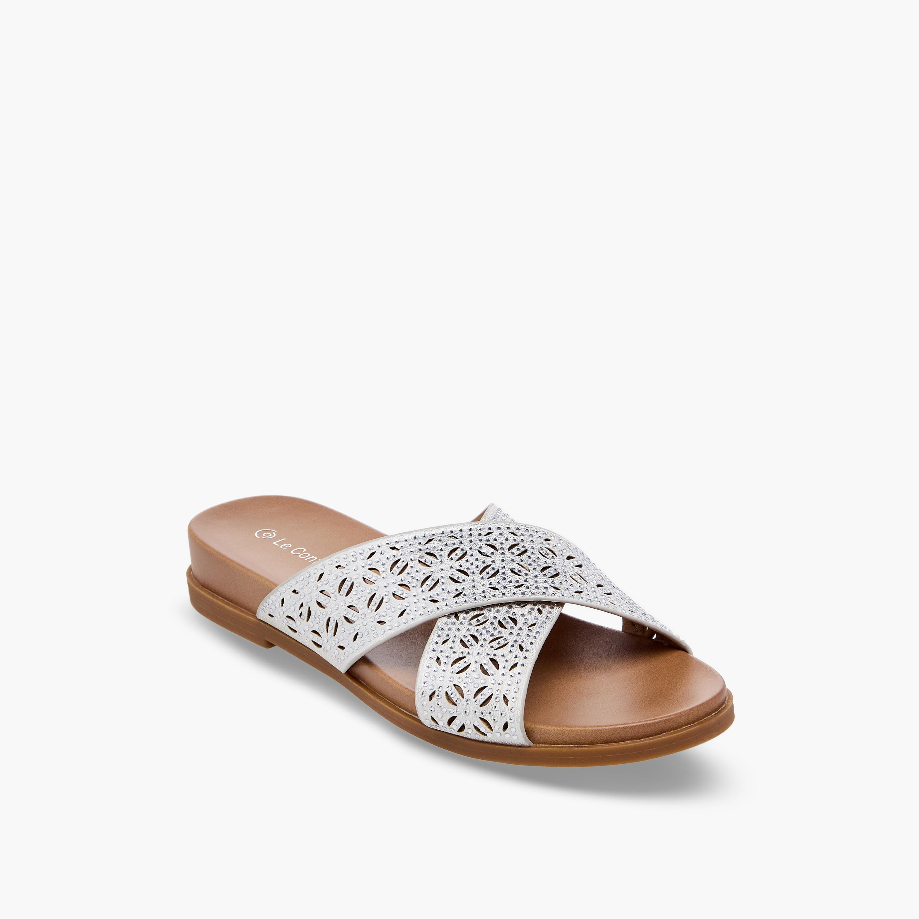 Le Confort Women Slip-On Sandals-women-shoes-sandals-flats-image-2