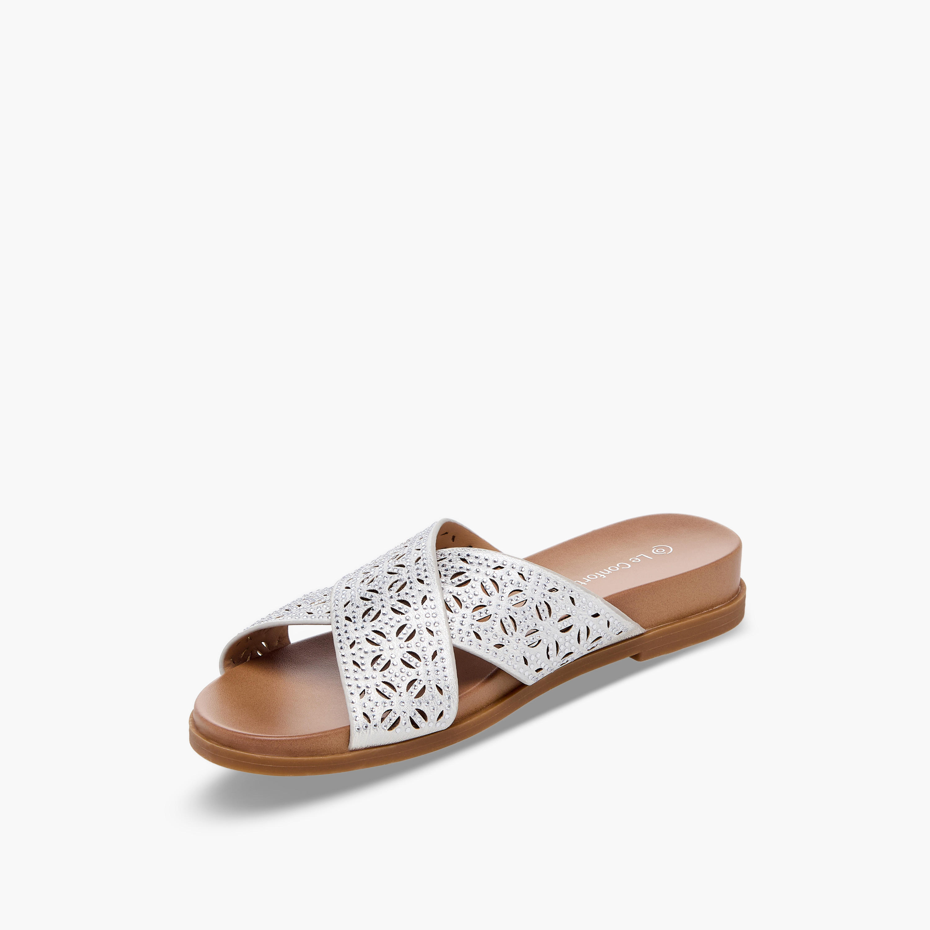 Le Confort Women Slip-On Sandals-women-shoes-sandals-flats-image-4