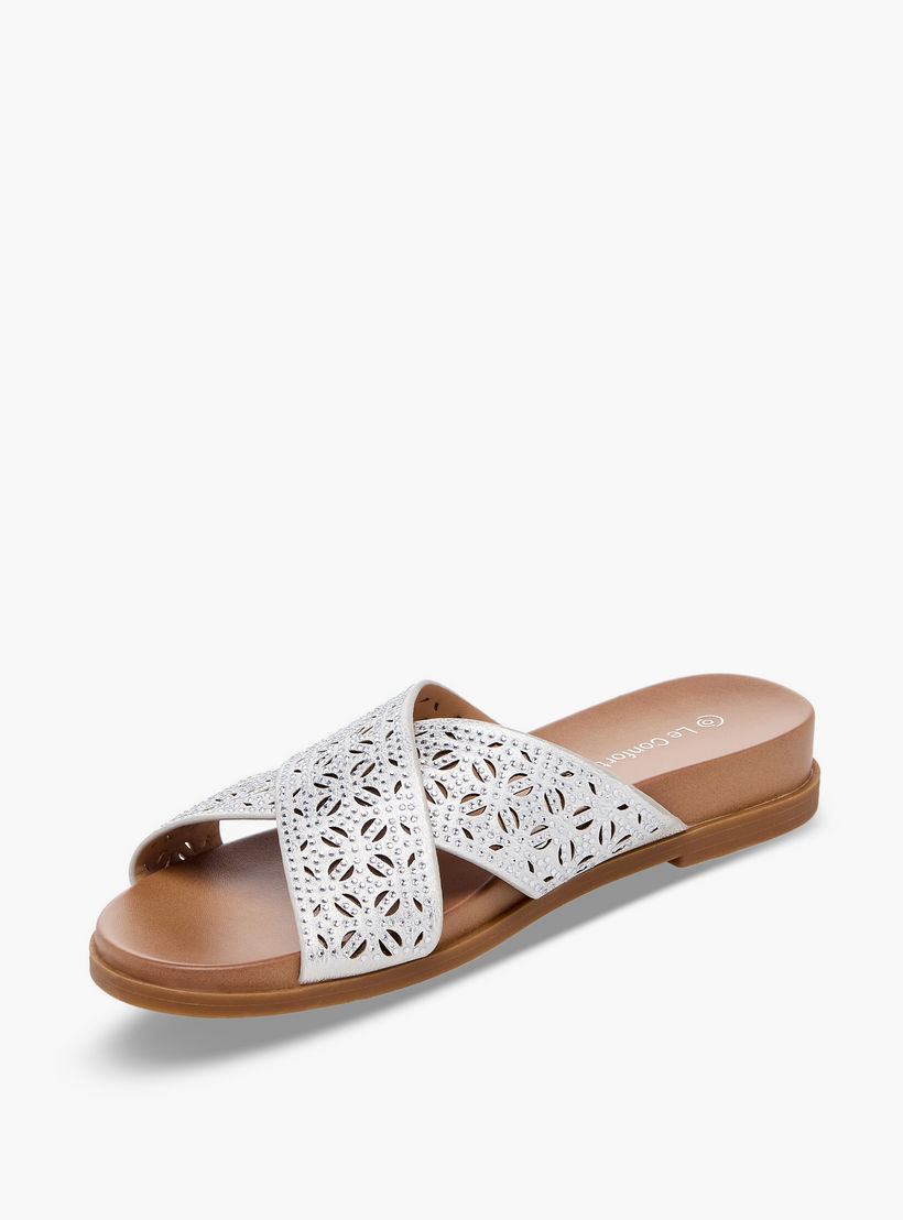 Le Confort Women Slip-On Sandals-women-shoes-sandals-flats-image-4