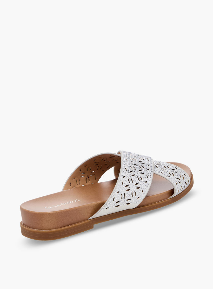 Le Confort Women Slip-On Sandals-women-shoes-sandals-flats-image-6