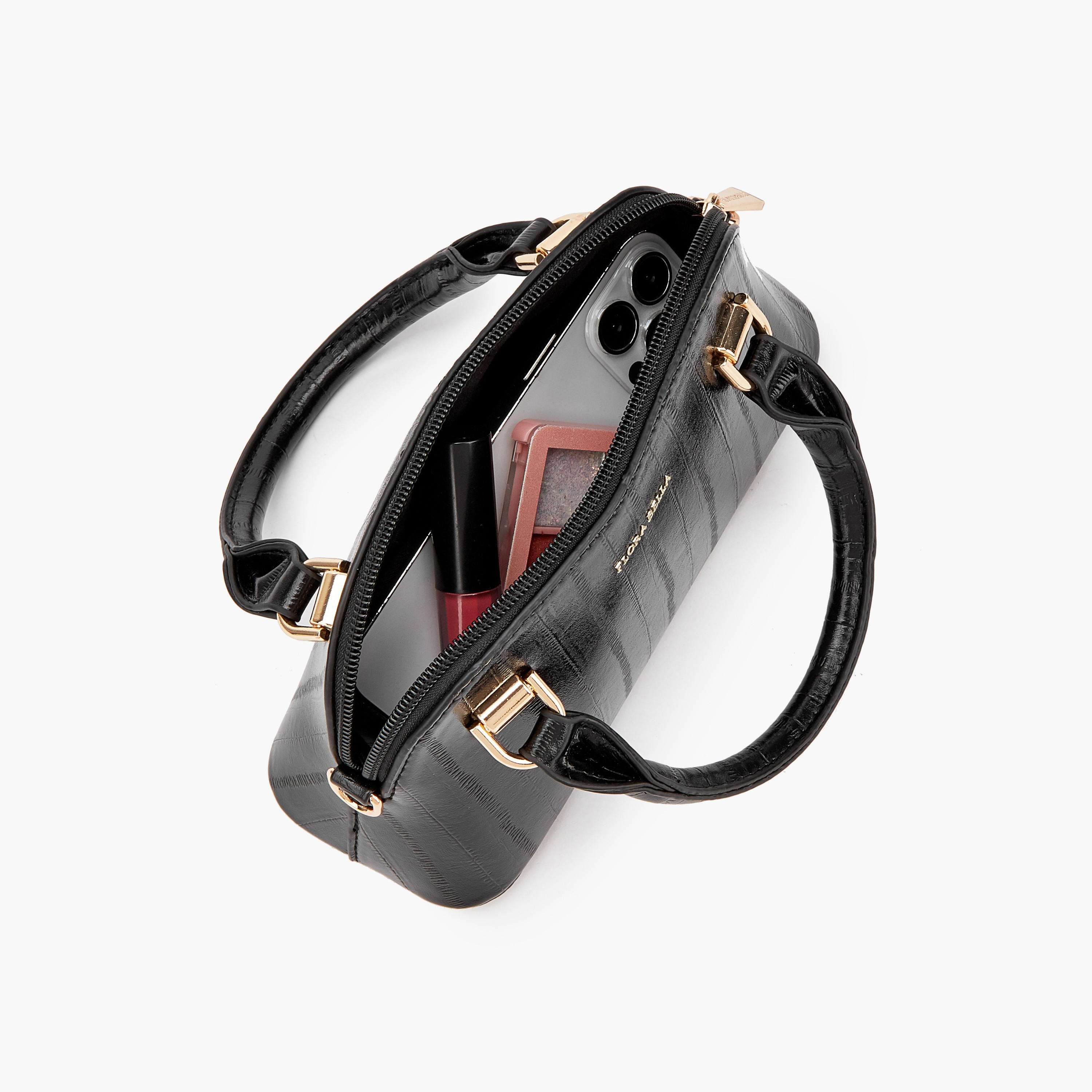 Flora Bella Textured Crossbody Bag with Detachable Strap-women-bagsandwallets-handbags-image-7