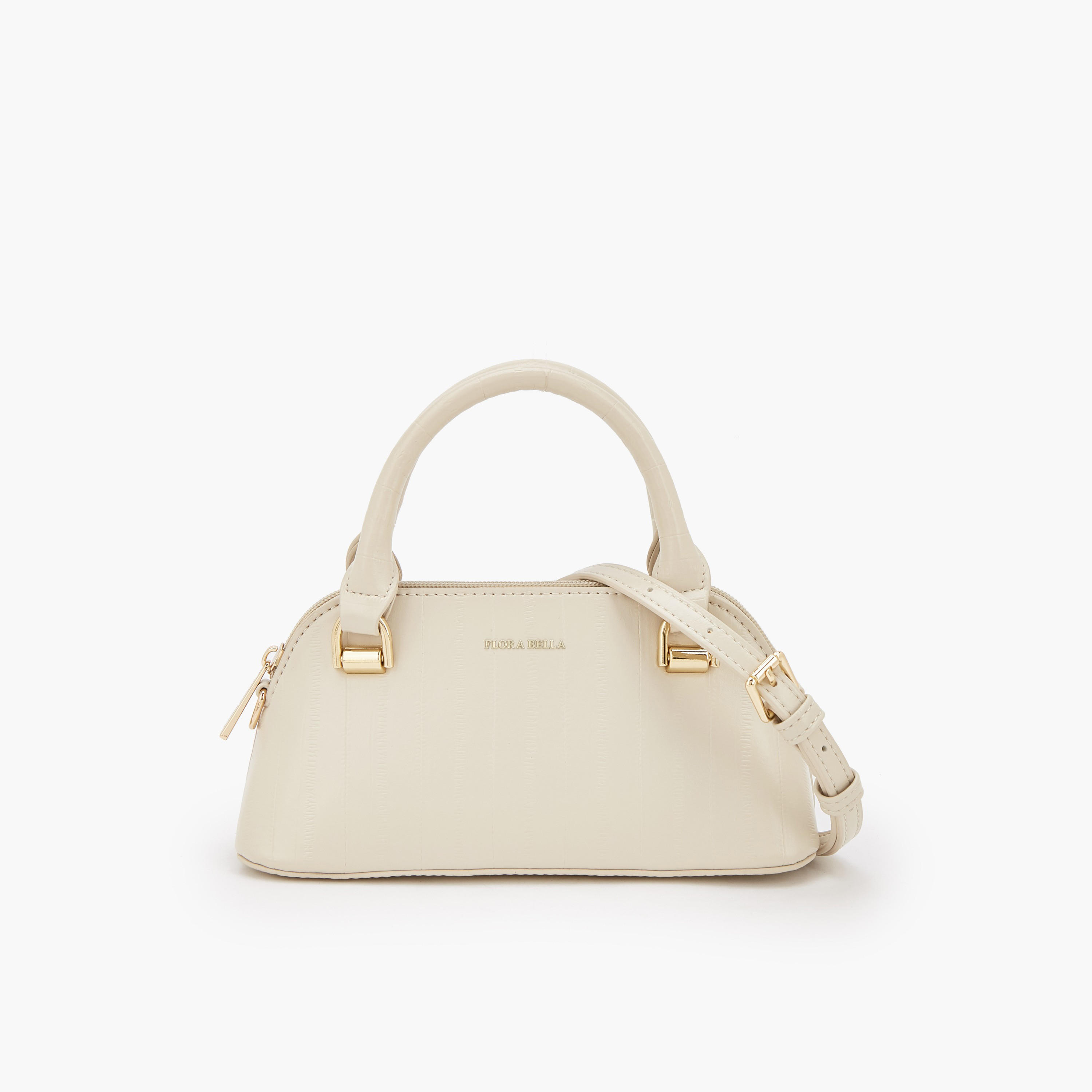 Flora Bella Textured Crossbody Bag with Detachable Strap-women-bagsandwallets-handbags-image-1