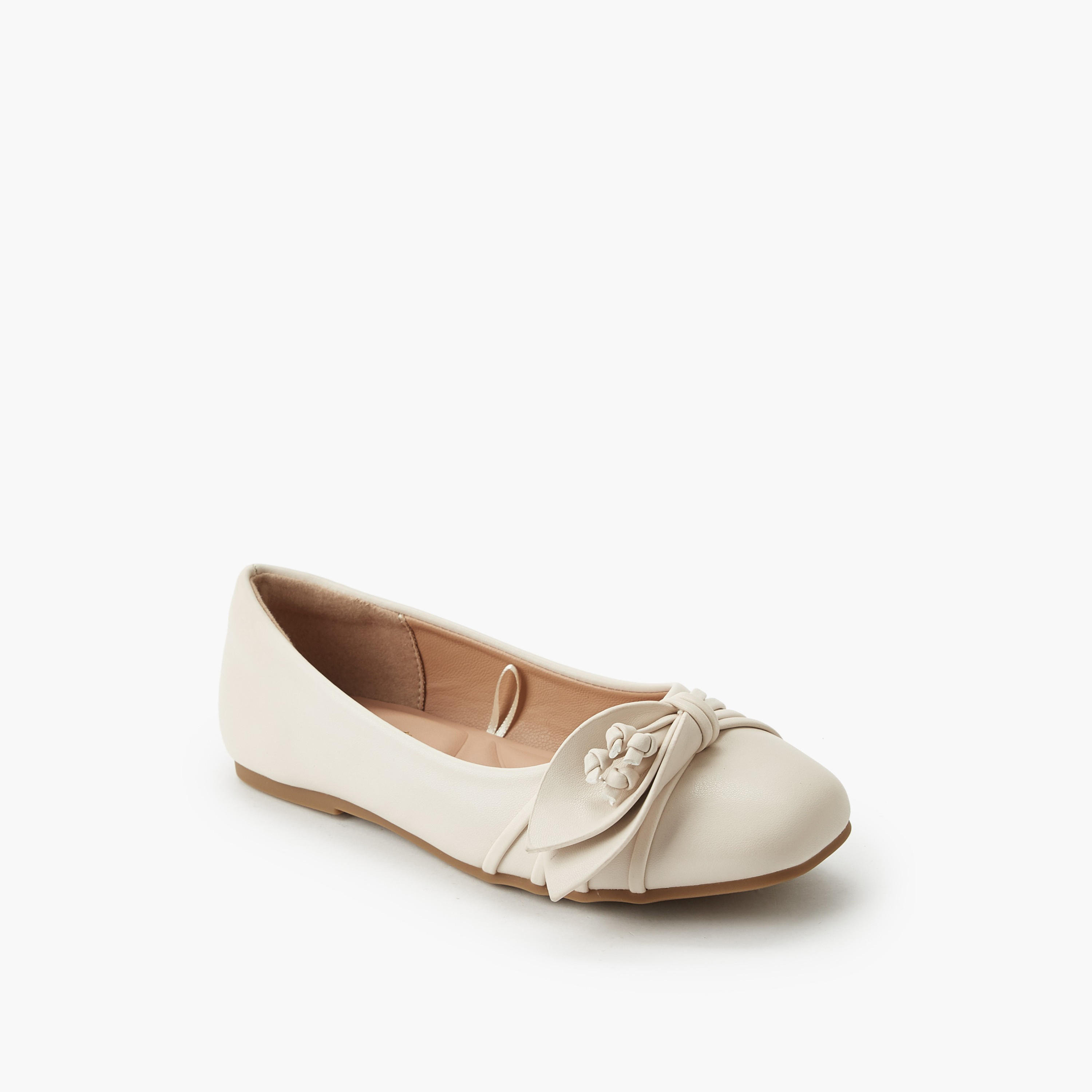 حذاء باليرينا سهل اللبس للبنات من ليتل ميسي-girls-shoes-ballerinas-image-2