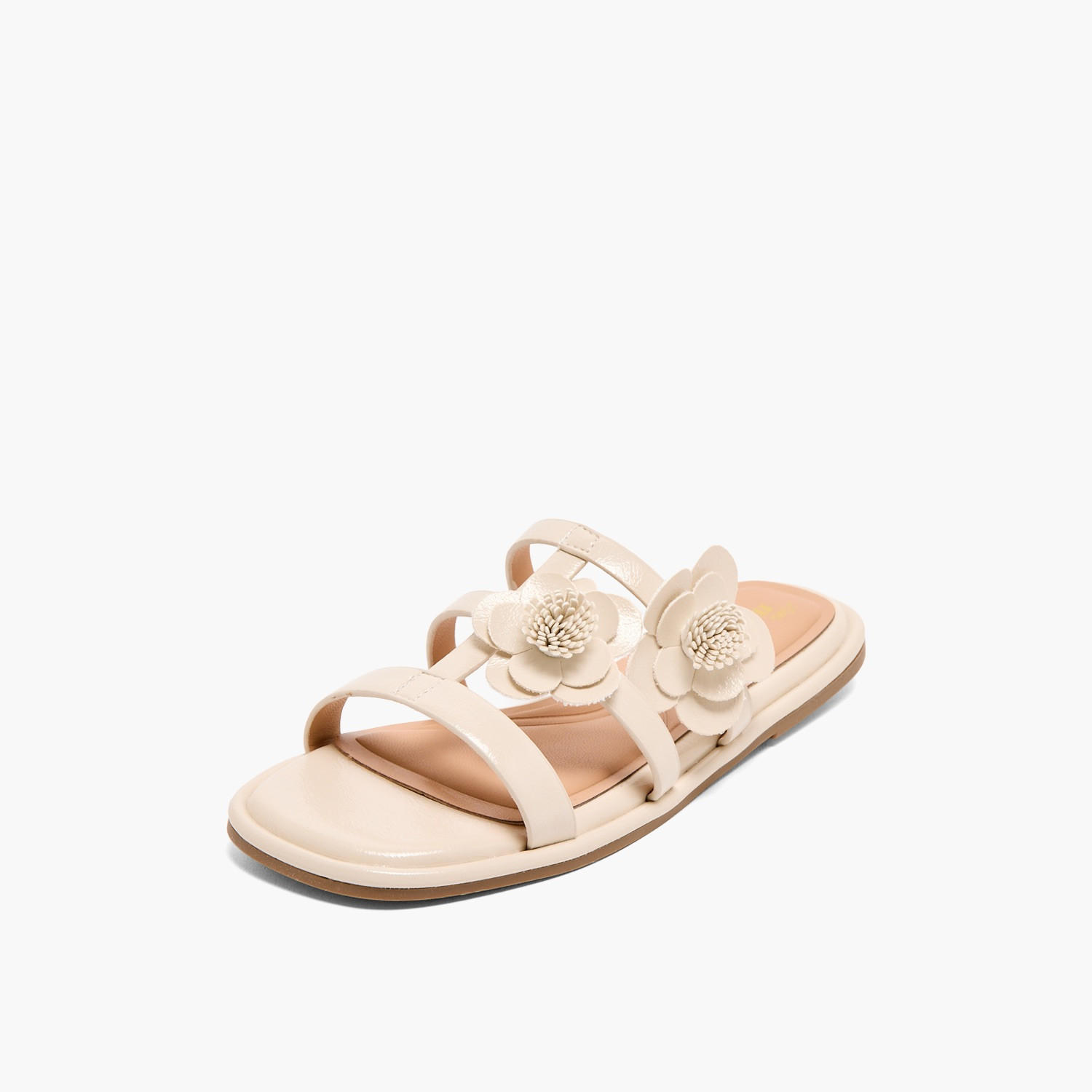 صندل سهل الارتداء بزينة أزهار للبنات من ليتل ميسي-girls-shoes-sandals-image-3