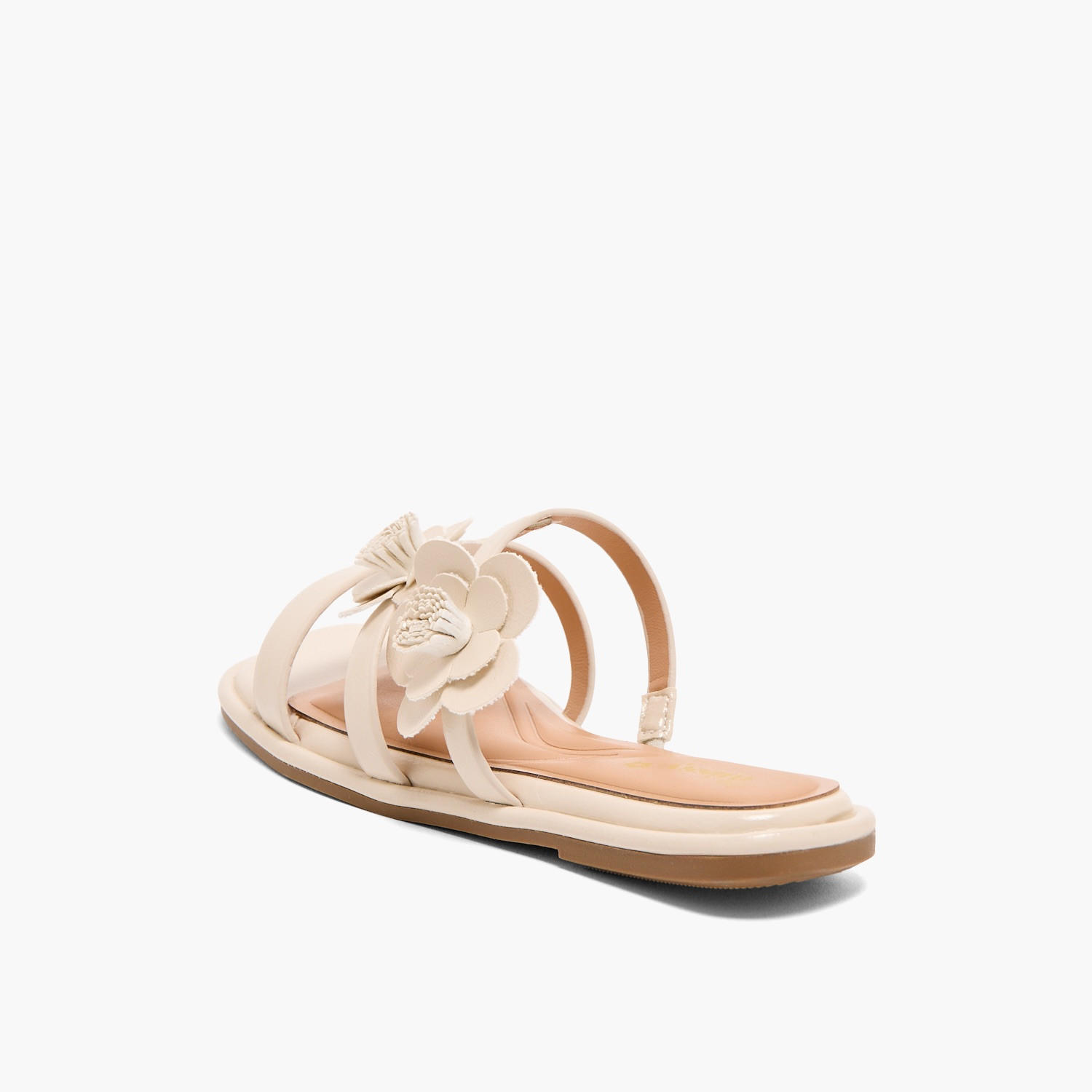 صندل سهل الارتداء بزينة أزهار للبنات من ليتل ميسي-girls-shoes-sandals-image-5