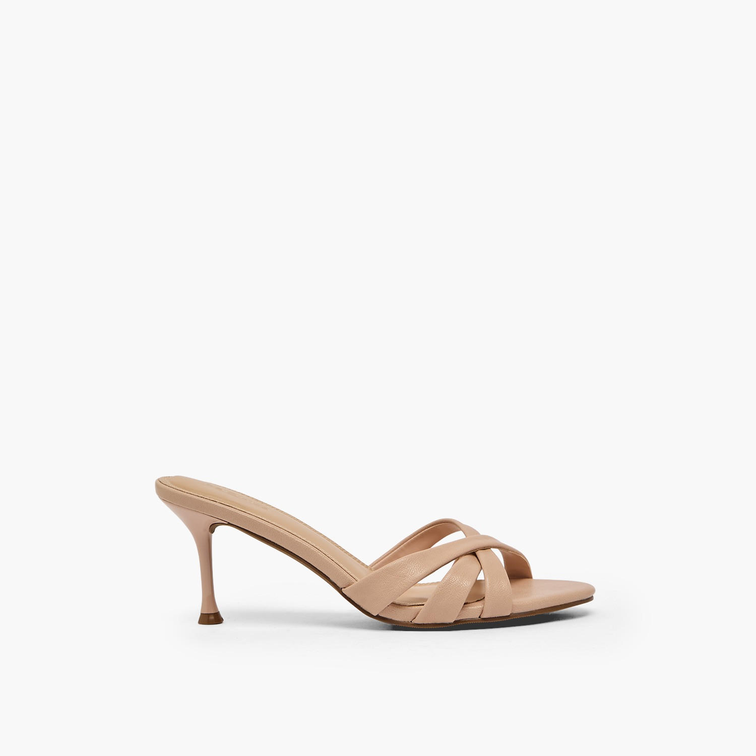 صندل أنيق بأحزمة متقاطعة وكعب كيتن من بابريكا-women-shoes-sandals-heeled-image-3