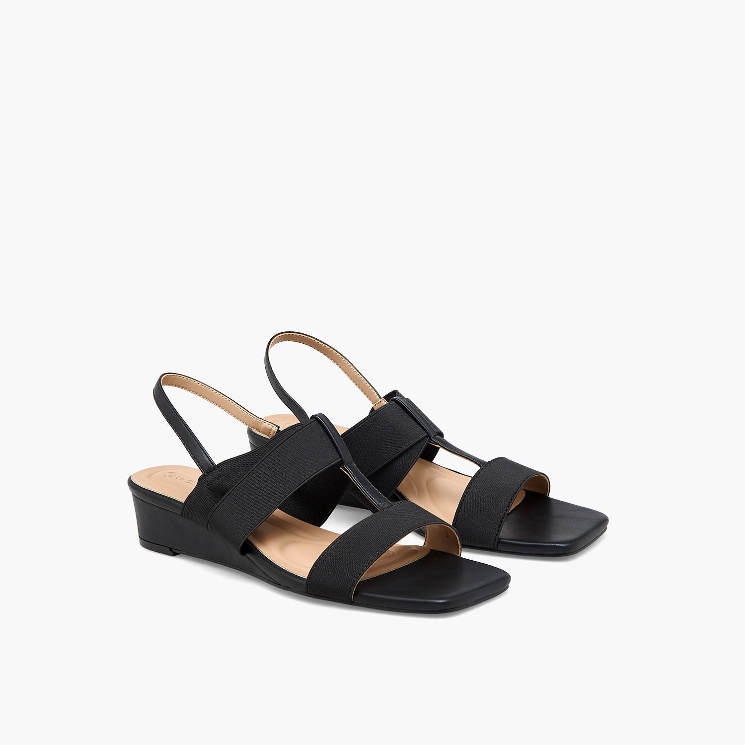 Le Confort Women Square Toe Sandal-women-shoes-sandals-heeled-image-1