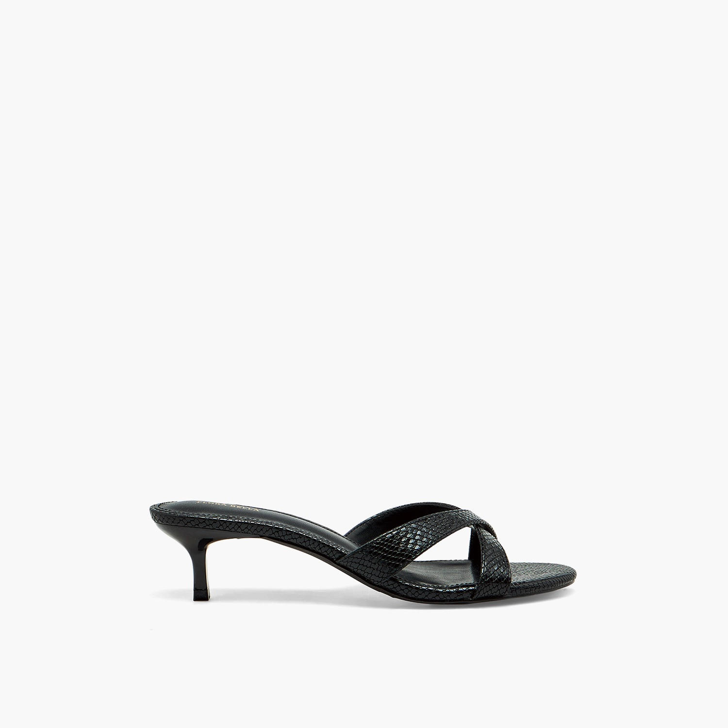 Flora Bella Textured Cross Strap Kitten Heel Sandals-women-shoes-sandals-heeled-image-3