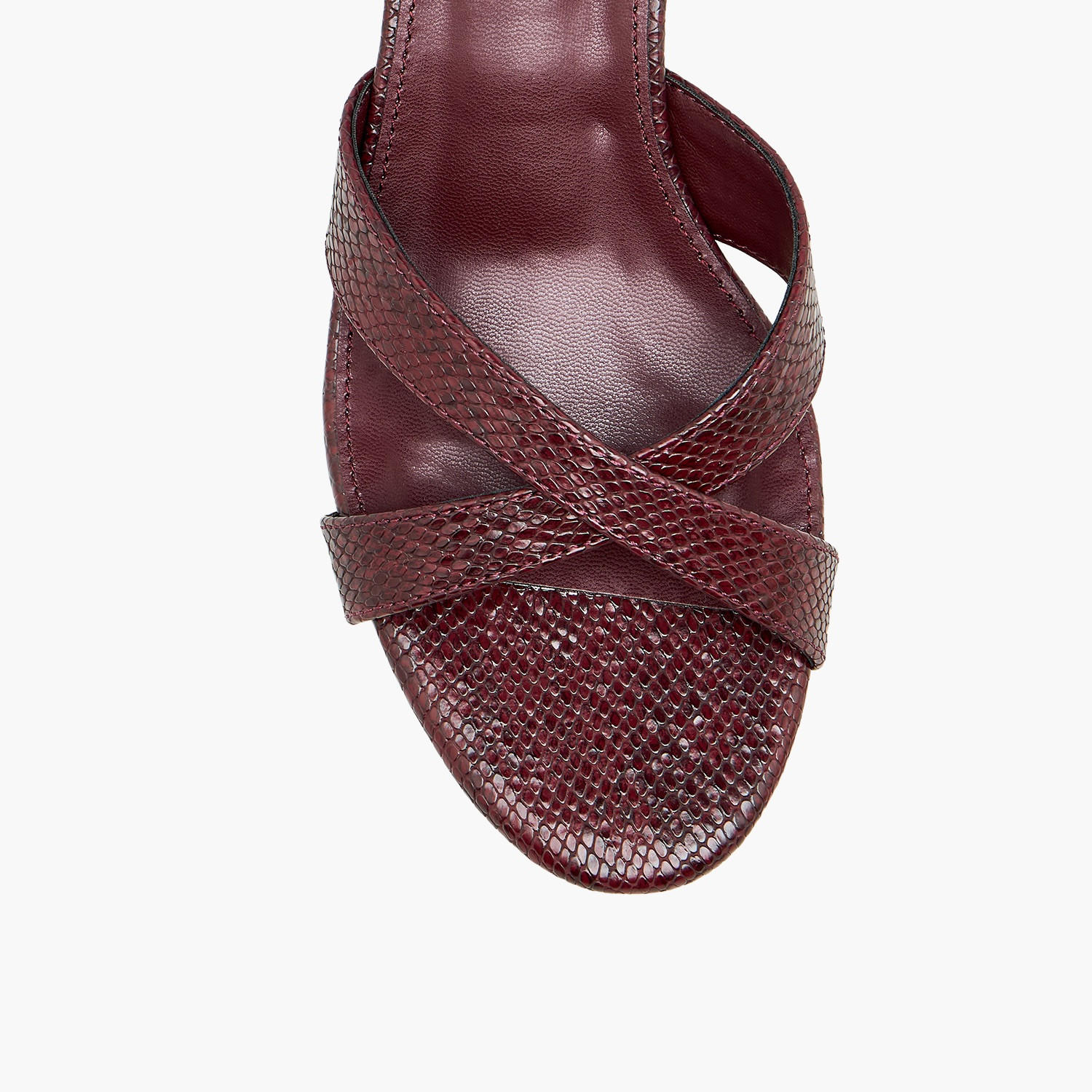 Flora Bella Textured Cross Strap Kitten Heel Sandals-women-shoes-sandals-heeled-image-4