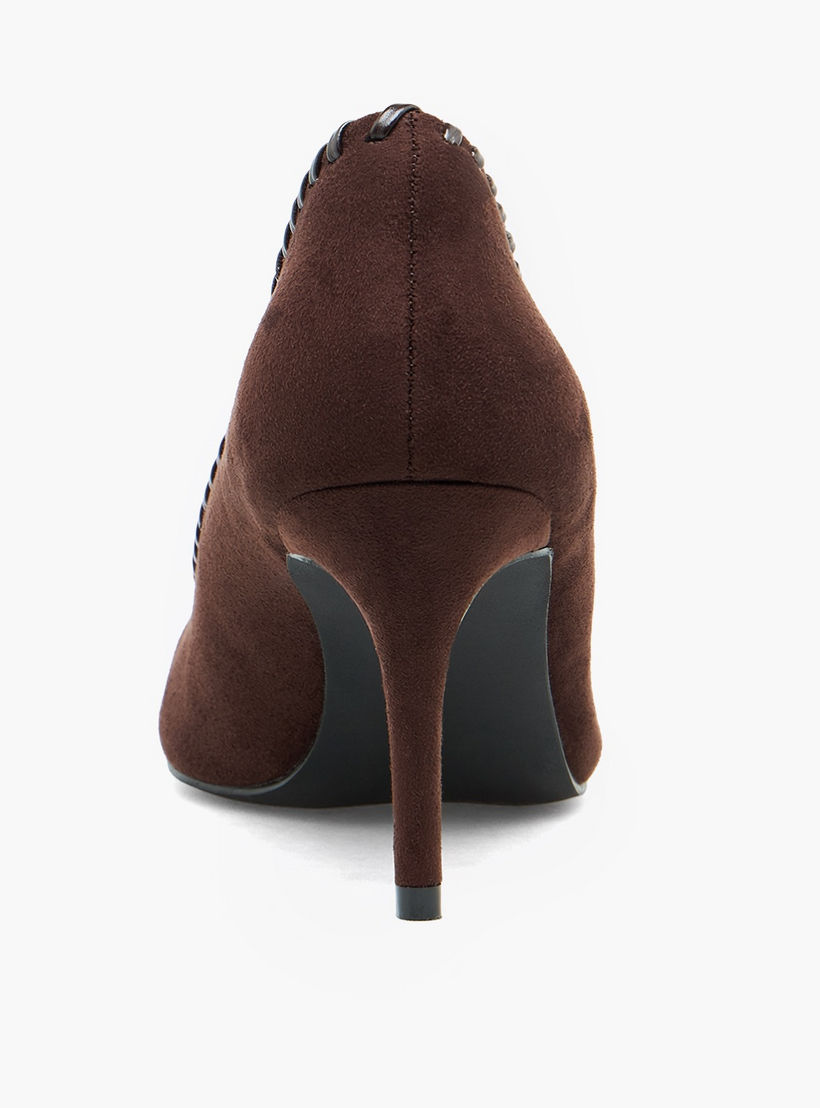 Flora Bella Women Whipstitch Trim Pointed Toe Pumps-women-shoes-sandals-heeled-image-5