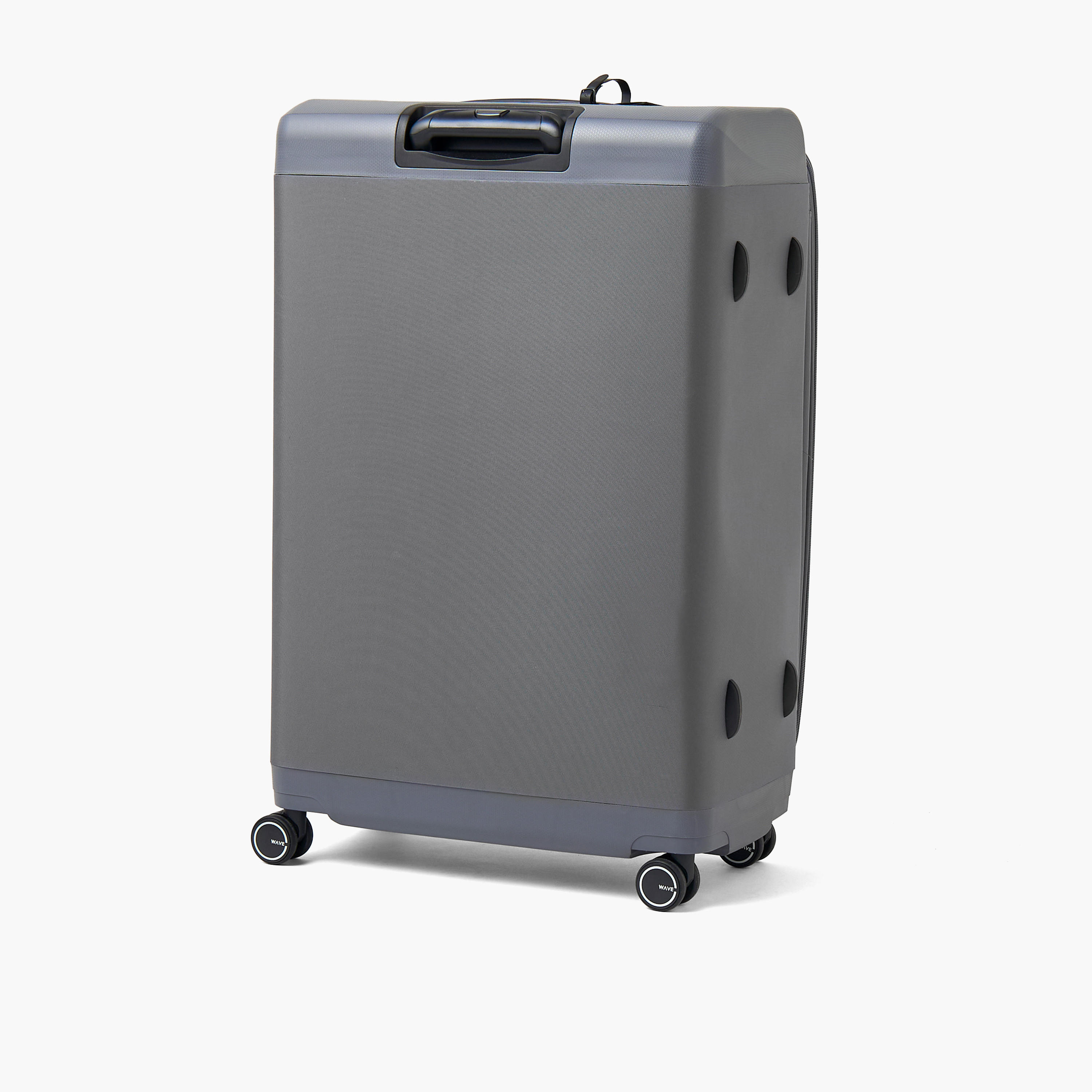 WAVE Textured Softcase Luggage Trolley with Retractable Handle - 28 inches Check-In Bag-travel-luggagesandbags-luggage-image-3