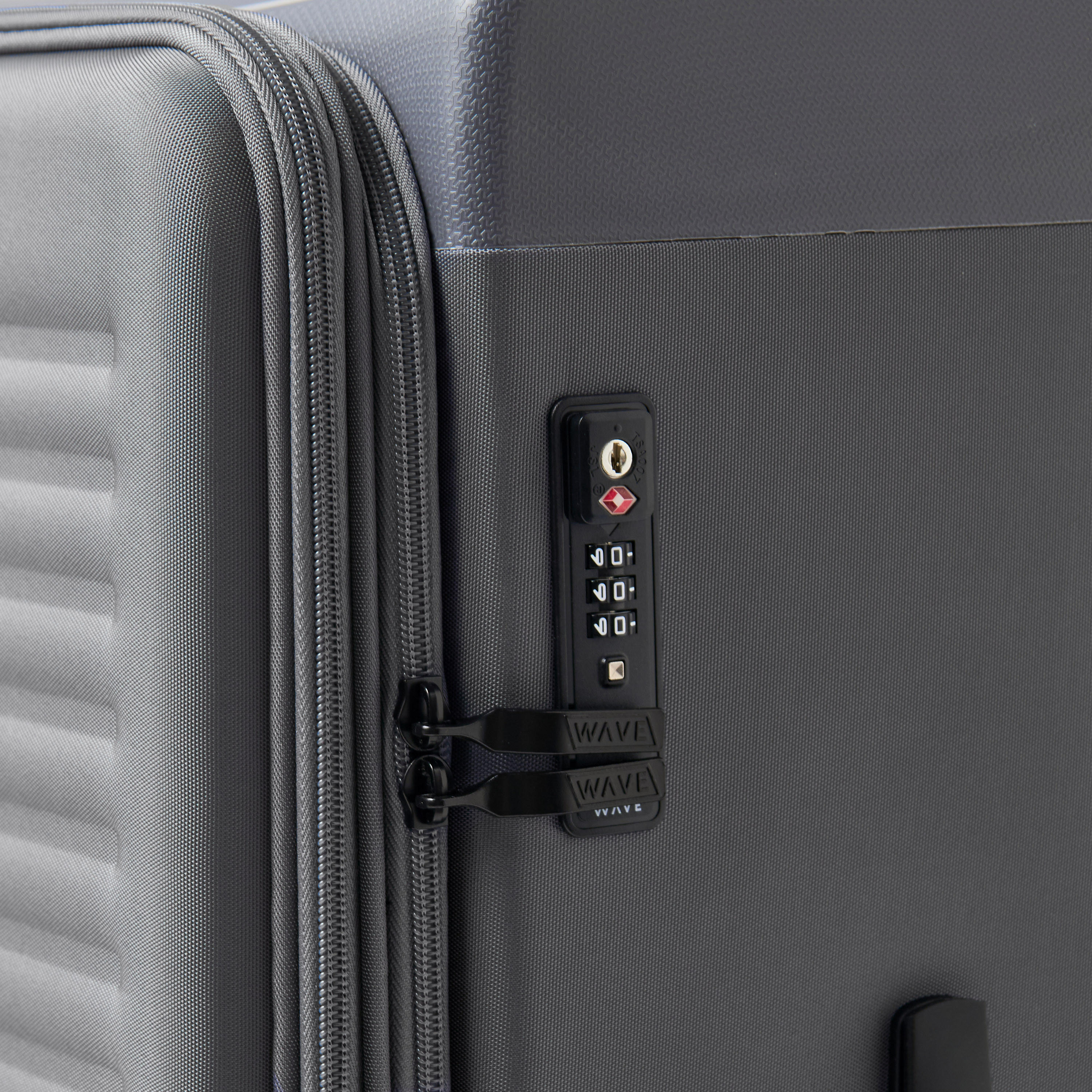 WAVE Textured Softcase Luggage Trolley with Retractable Handle - 28 inches Check-In Bag-travel-luggagesandbags-luggage-image-4