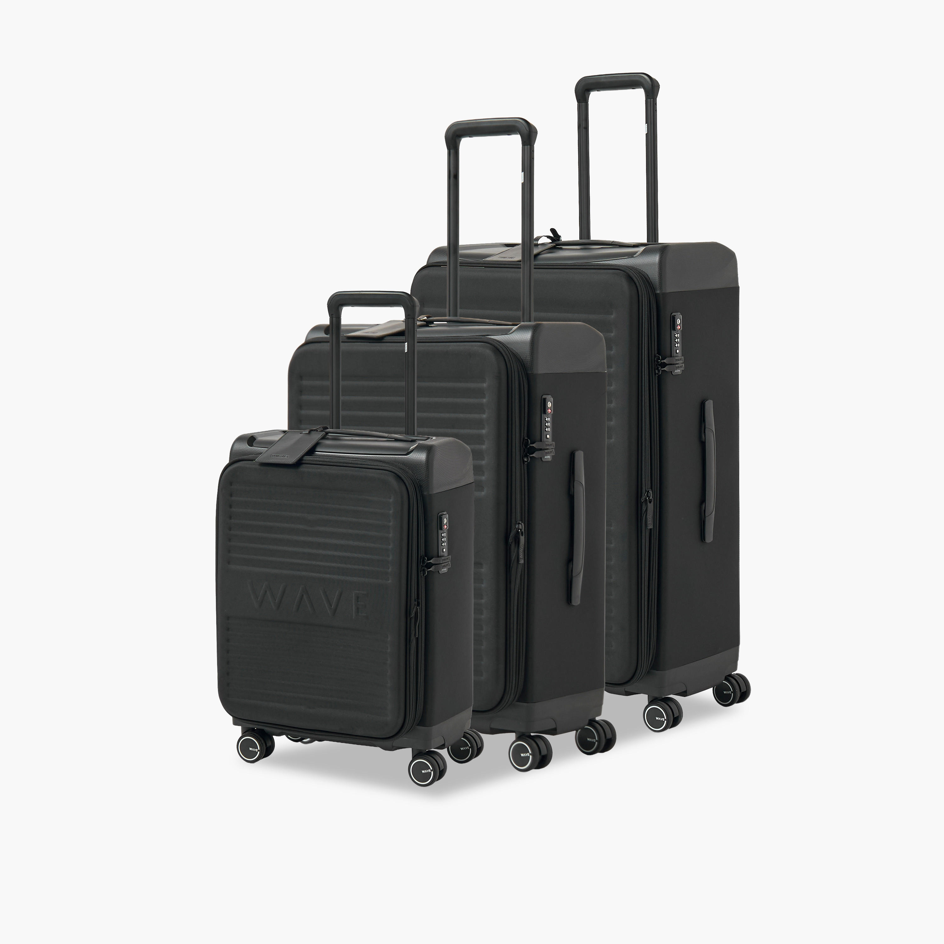 WAVE Textured Softcase Luggage Trolley with Retractable Handle - 24 inches Check-In Bag-travel-luggagesandbags-luggage-image-13