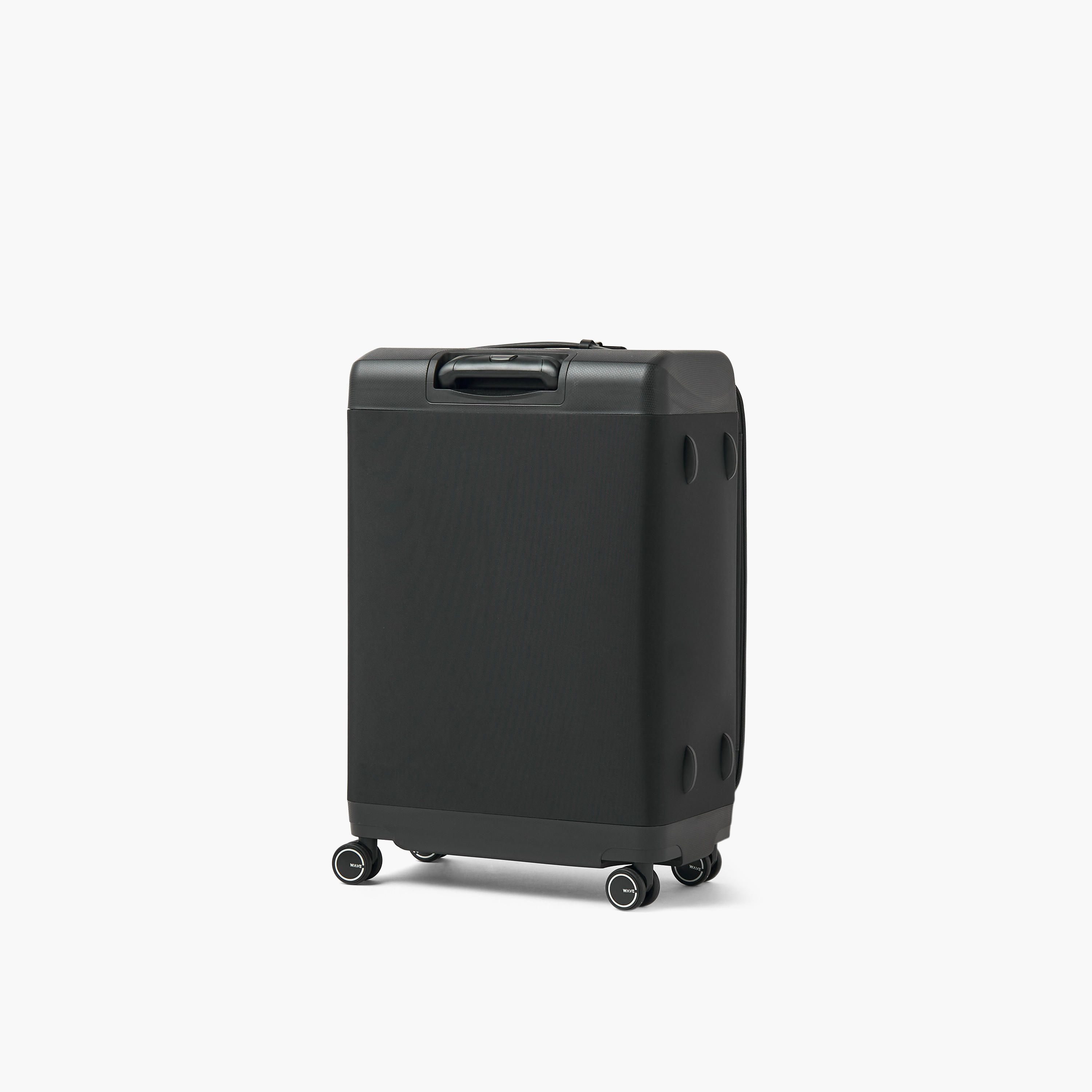 WAVE Textured Softcase Luggage Trolley with Retractable Handle - 24 inches Check-In Bag-travel-luggagesandbags-luggage-image-3
