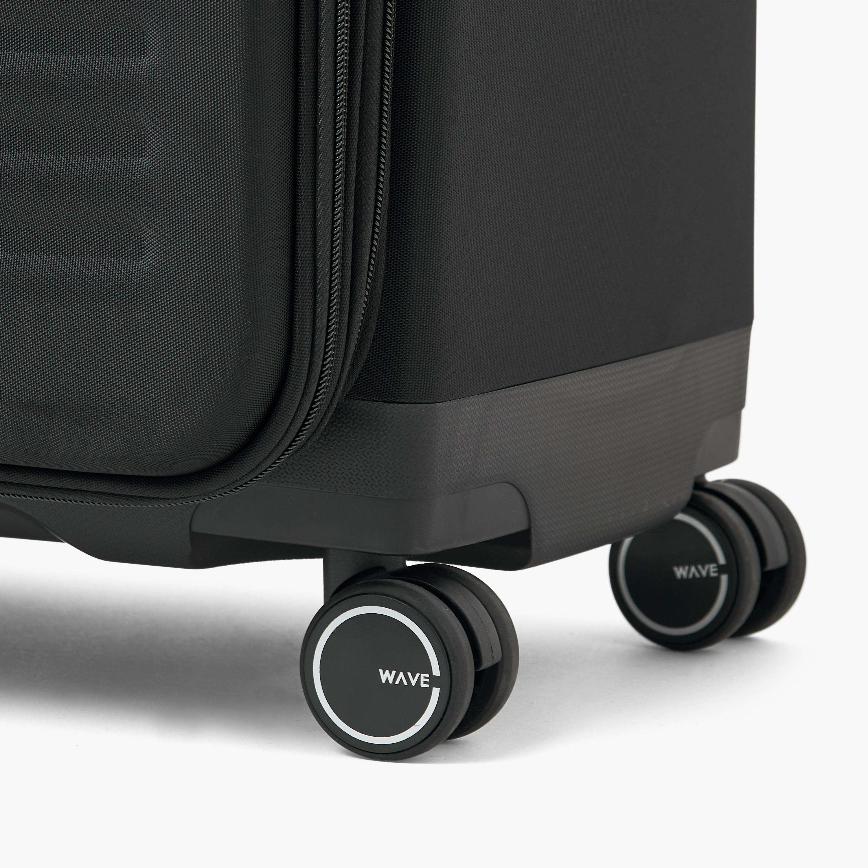 WAVE Textured Softcase Luggage Trolley with Retractable Handle - 24 inches Check-In Bag-travel-luggagesandbags-luggage-image-7