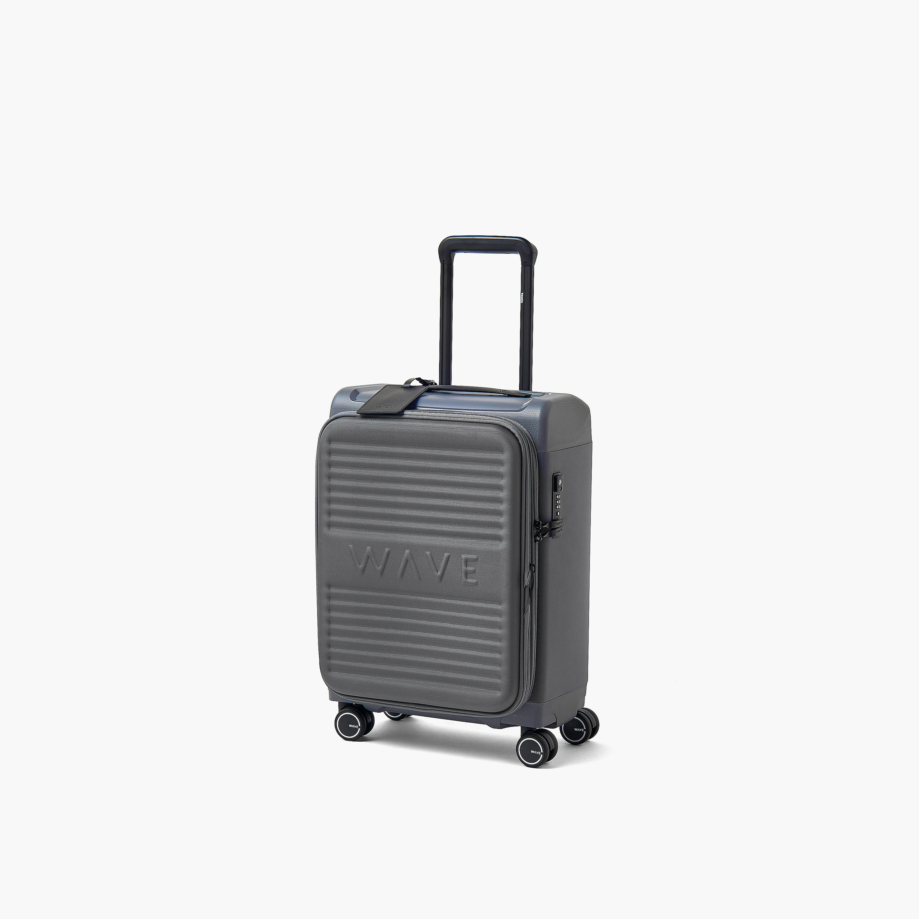 شنطة ترولي مرنة بملمس بارز ومقبض قابل للسحب من ويف - 24 بوصة للشحن-travel-luggagesandbags-luggage-image-10
