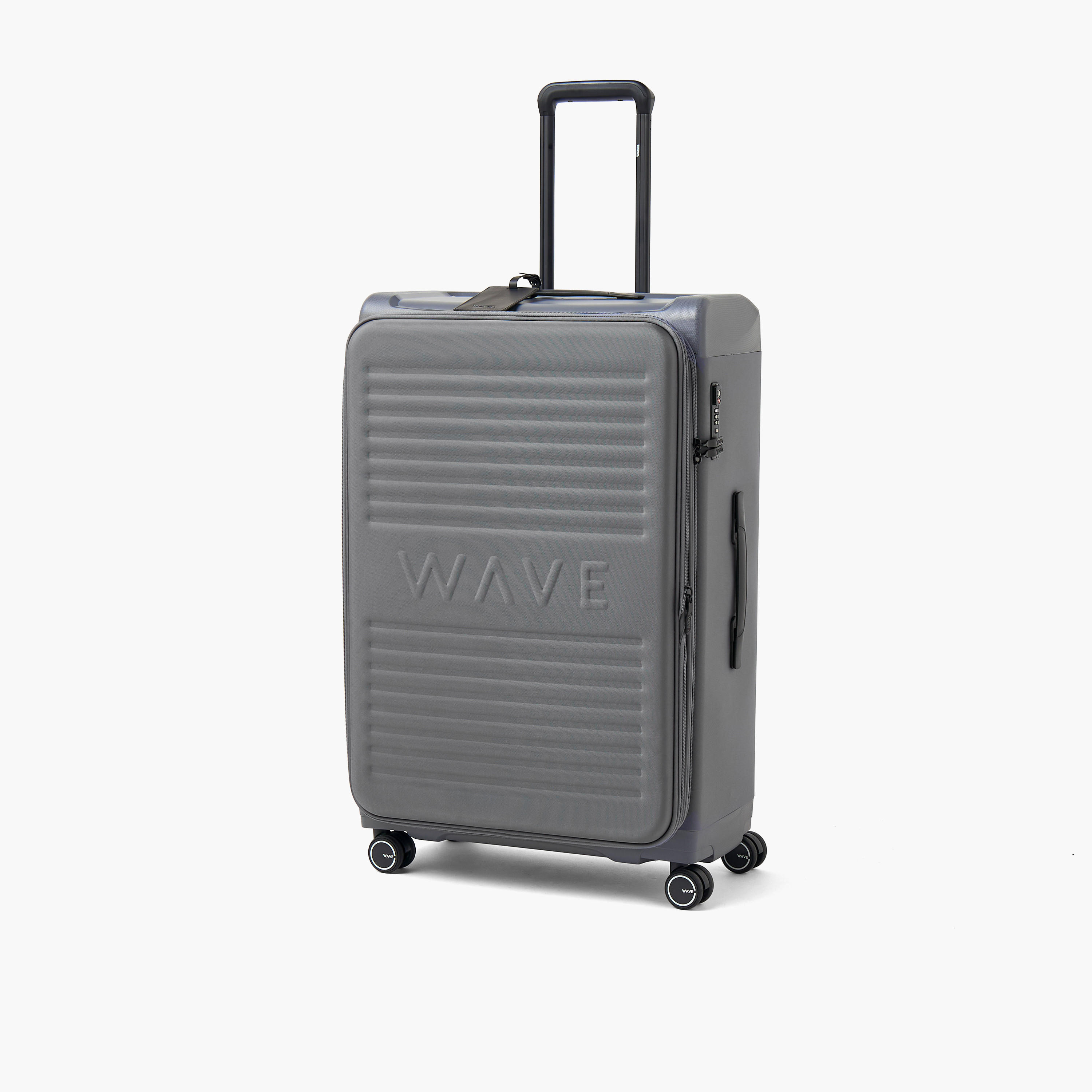 شنطة ترولي مرنة بملمس بارز ومقبض قابل للسحب من ويف - 24 بوصة للشحن-travel-luggagesandbags-luggage-image-11