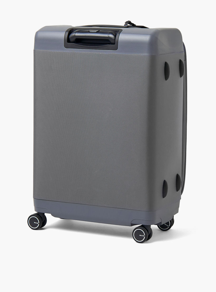 شنطة ترولي مرنة بملمس بارز ومقبض قابل للسحب من ويف - 24 بوصة للشحن-travel-luggagesandbags-luggage-image-3