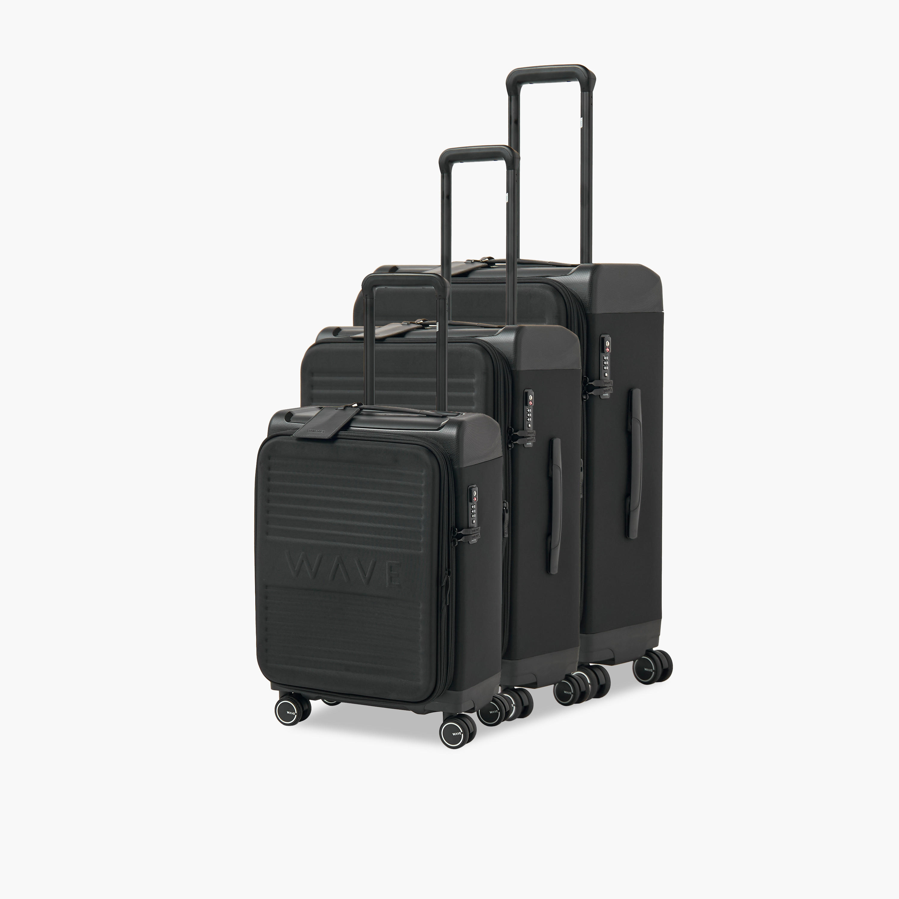 شنطة سفر ترولي لينة بارزة الملمس بمقبض قابل للسحب من ويف - 20 بوصة للكابينه-travel-luggagesandbags-luggage-image-10