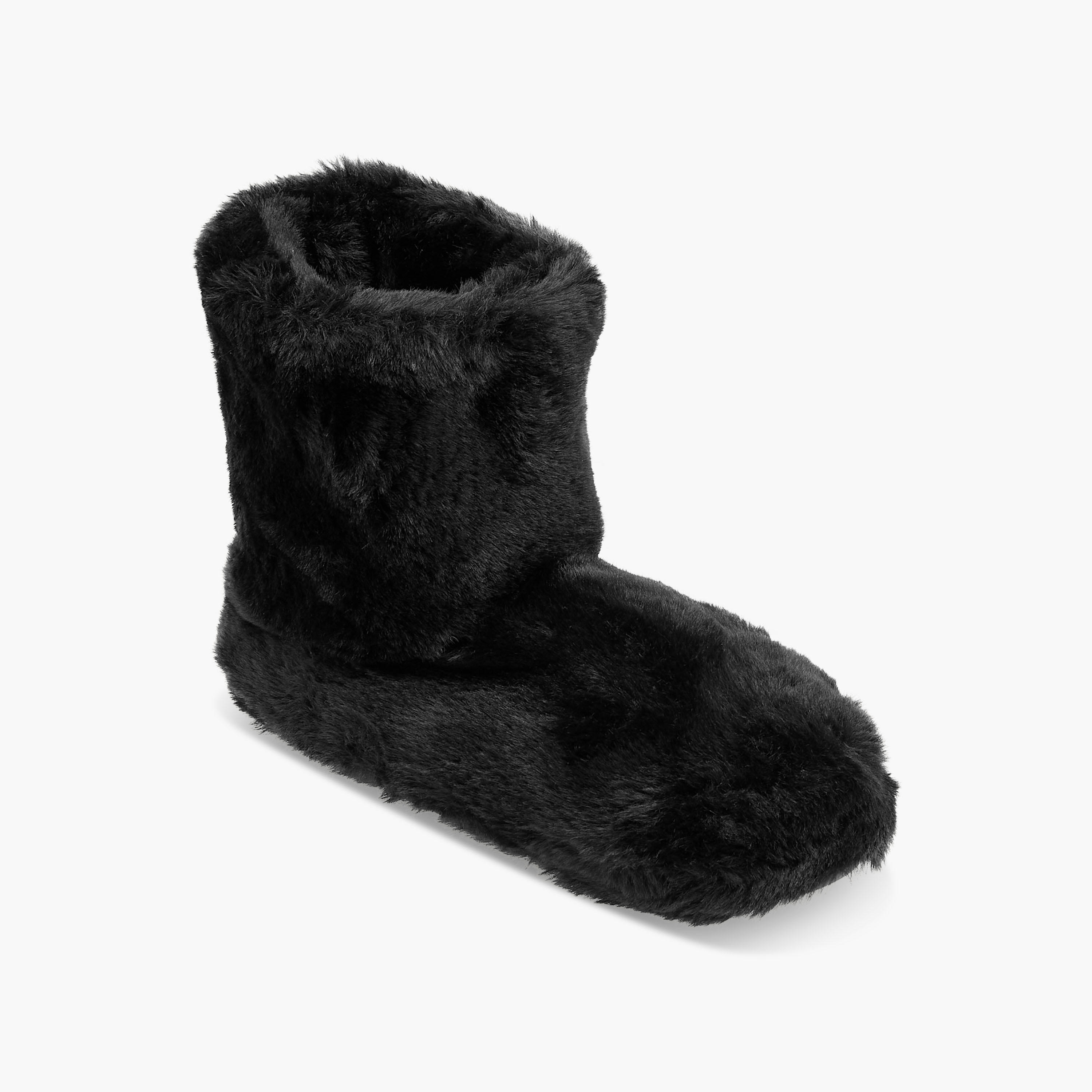 Le Confort Women Faux Fur Slipper Boots-women-shoes-boots-image-2