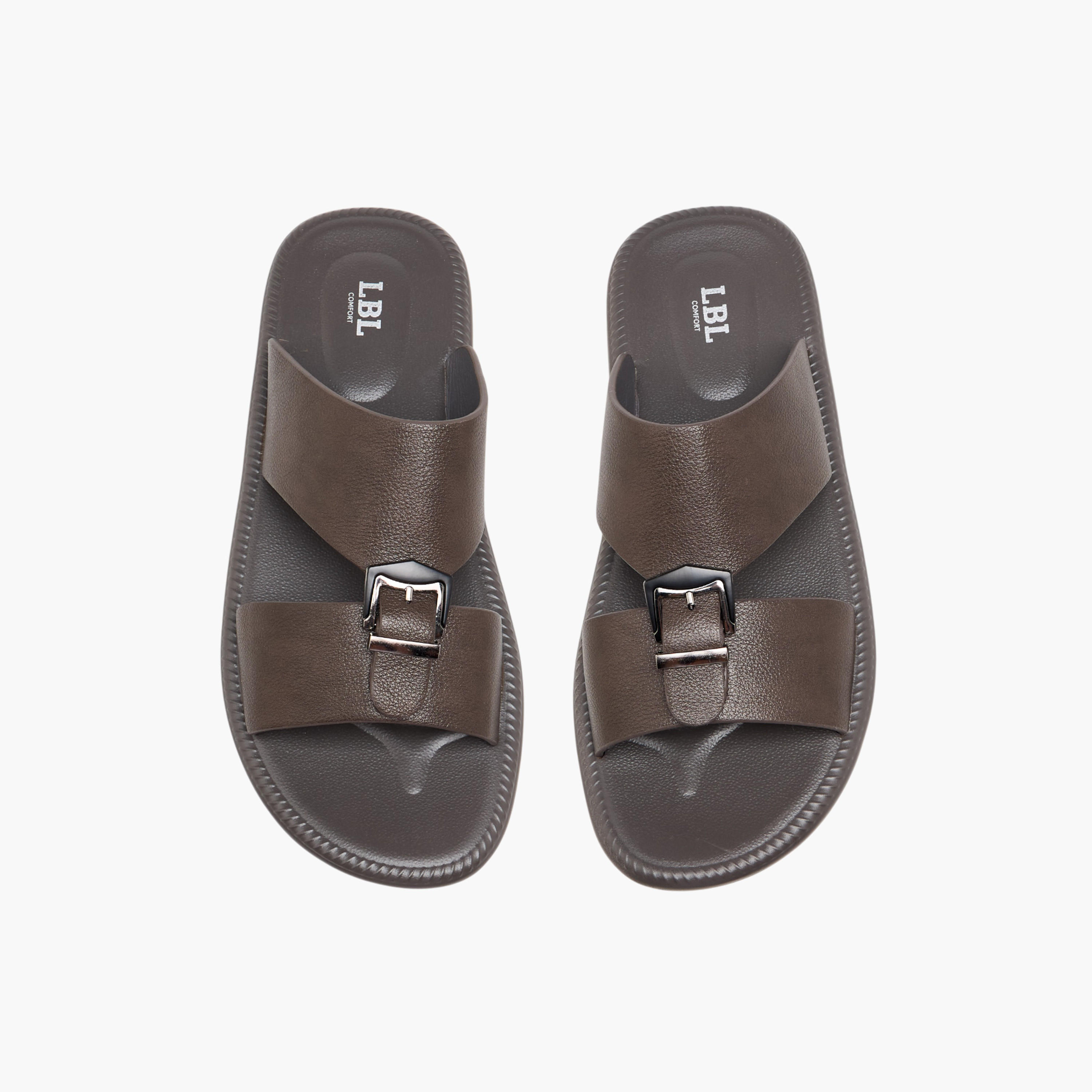 صندل رجالي أنيق بمشبك معدني-men-shoes-sandals-image-1