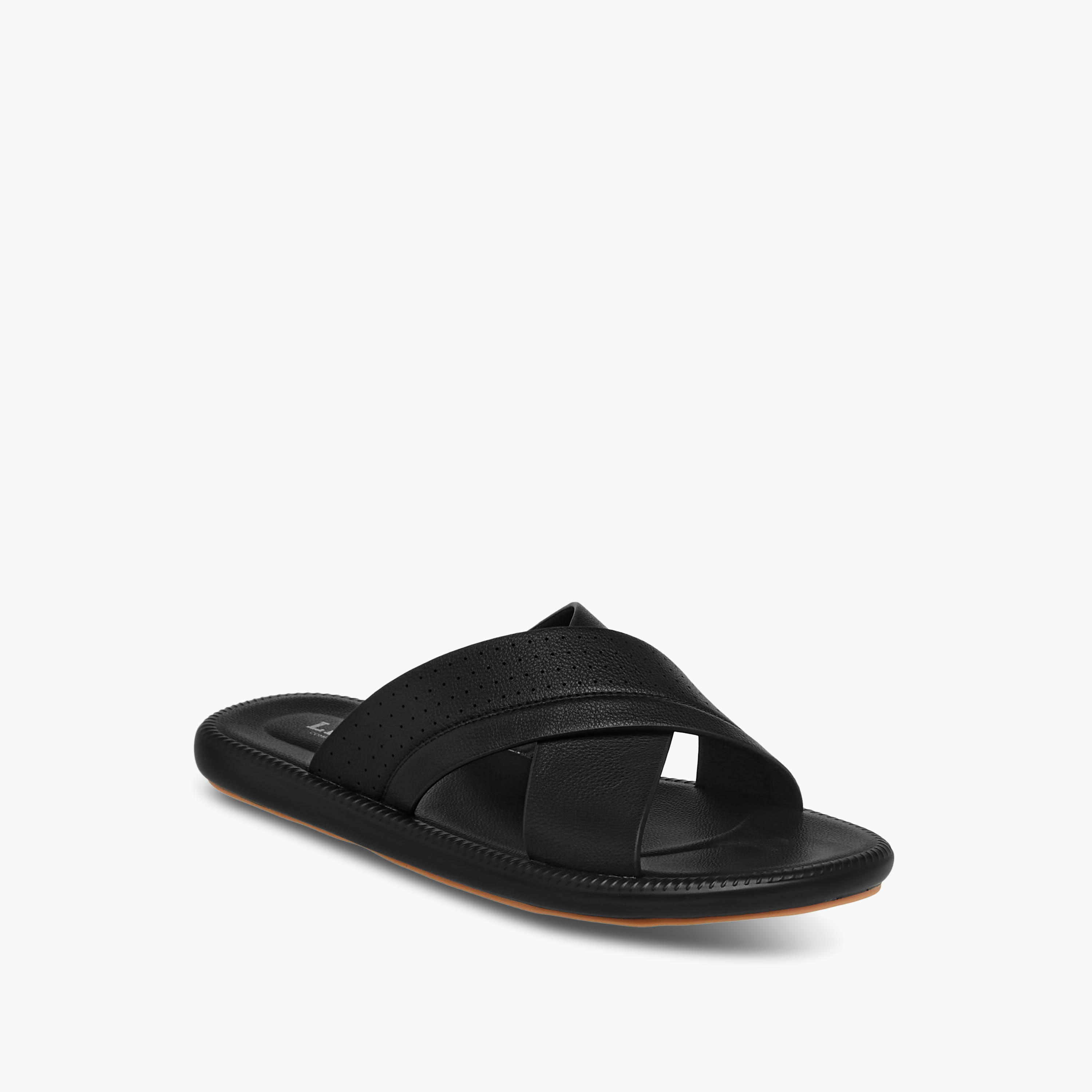 صندل مريح بحزام متقاطع للرجال من أل بي أل من شو إكسبريس-men-shoes-sandals-image-2