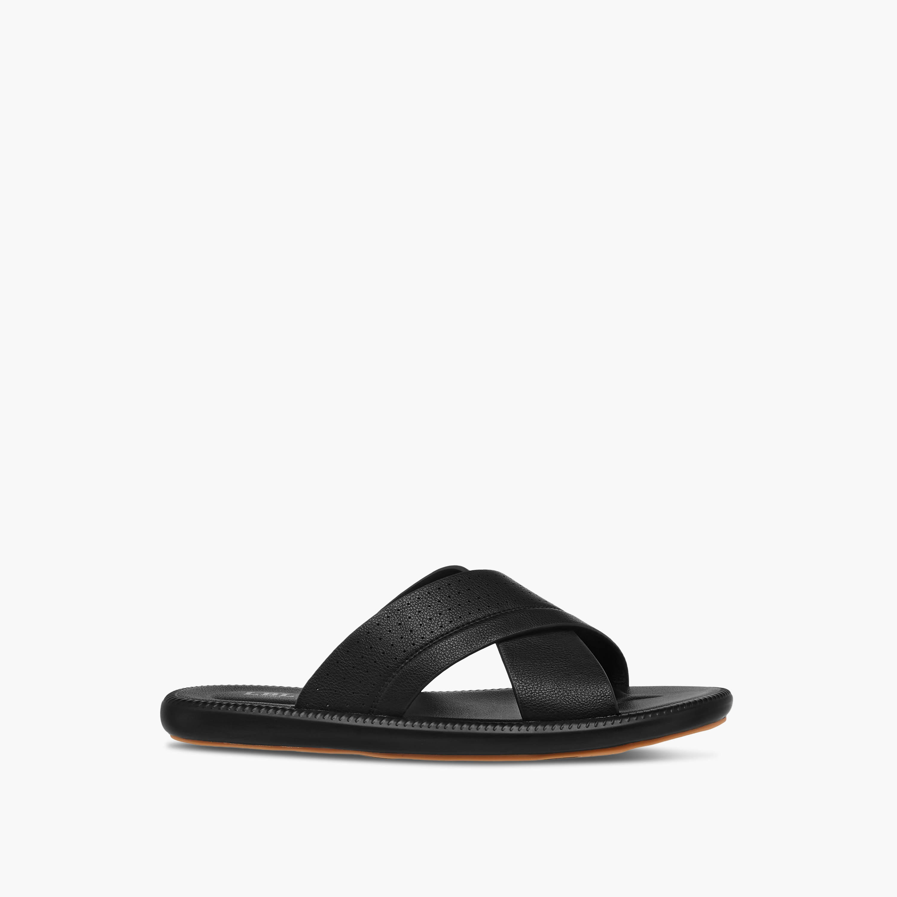 صندل مريح بحزام متقاطع للرجال من أل بي أل من شو إكسبريس-men-shoes-sandals-image-3
