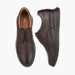 LBL by Shoexpress Men Leather Lace-Up Derby Shoes-men-shoes-image-1