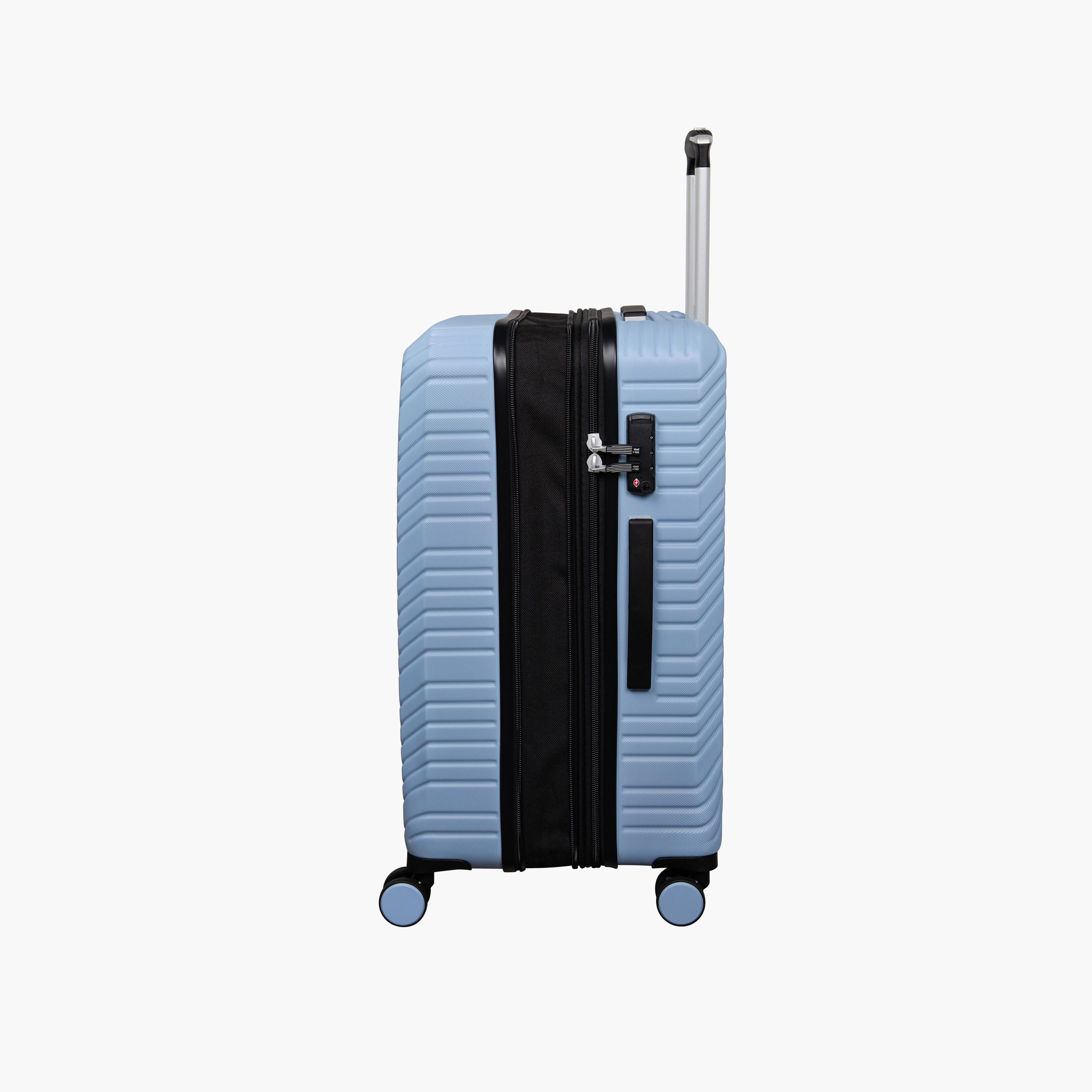 شنطة ترولي صلبة بارزة الملمس بمقبض قابل للسّحب - شنطة للمقصورة 20 بوصة-travel-luggagesandbags-luggage-image-3