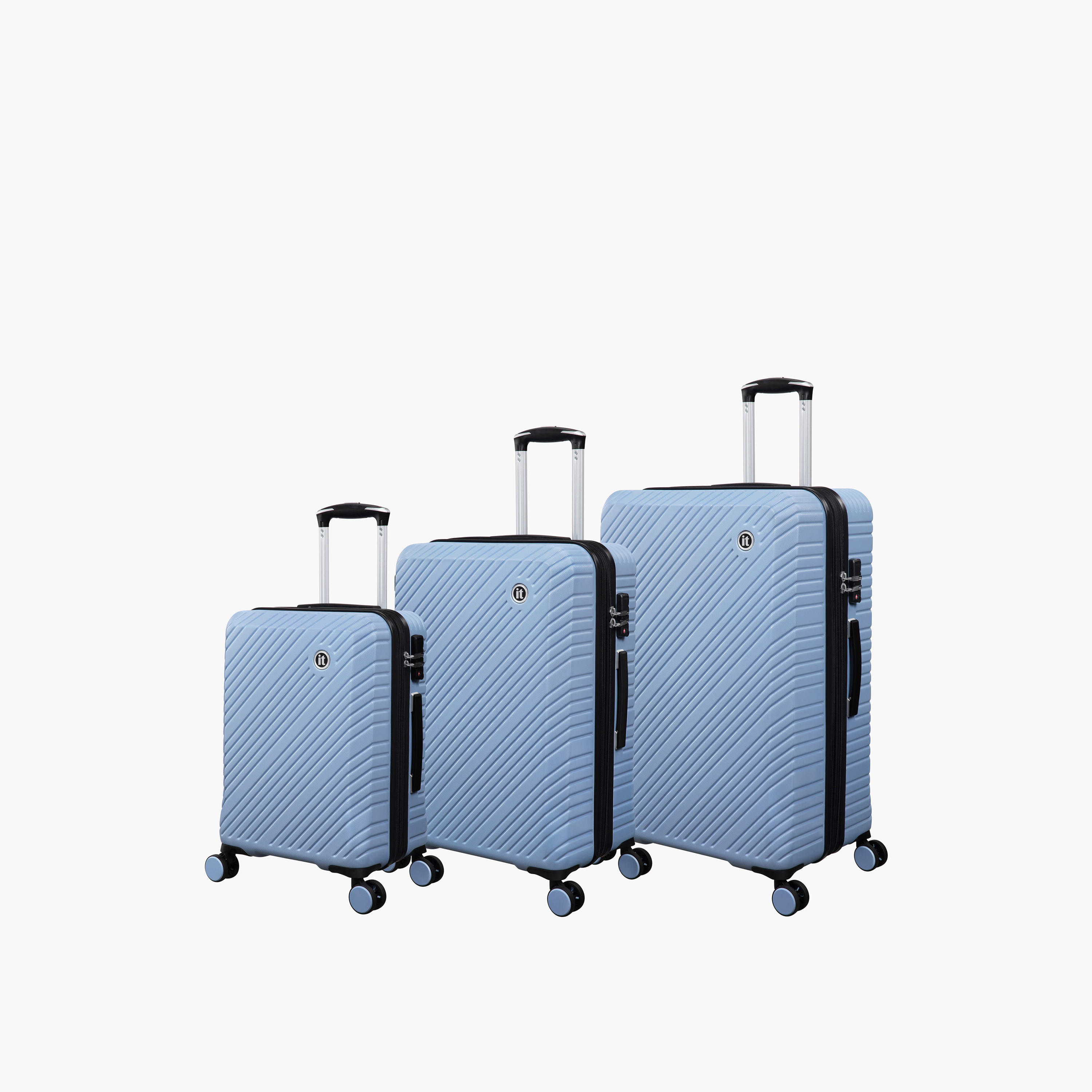 شنطة ترولي صلبة بارزة الملمس بمقبض قابل للسّحب - شنطة للمقصورة 20 بوصة-travel-luggagesandbags-luggage-image-9