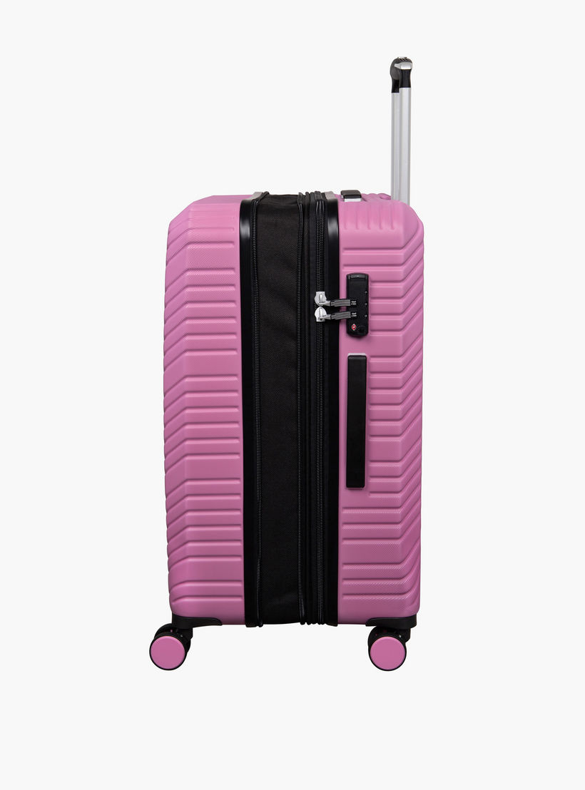 شنطة ترولي صلبة بارزة الملمس بمقبض قابل للسّحب - شنطة للمقصورة 20 بوصة-travel-luggagesandbags-luggage-image-4