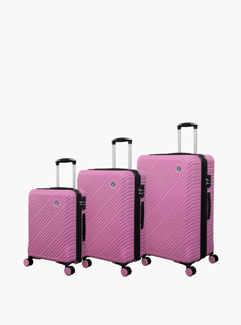 شنطة ترولي صلبة بارزة الملمس بمقبض قابل للسّحب - شنطة للمقصورة 20 بوصة-travel-luggagesandbags-luggage-image-7