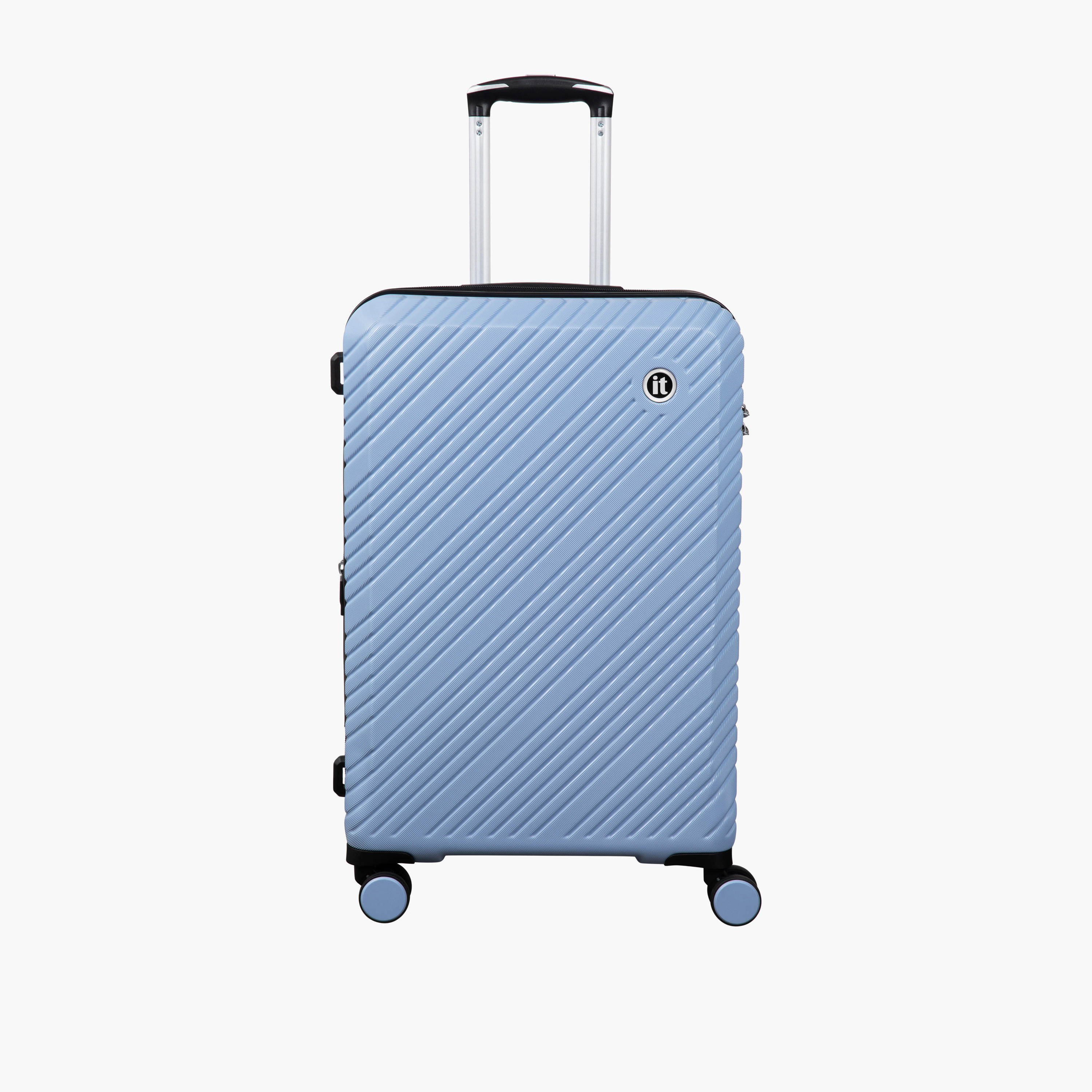شنطة أمتعة ترولي صلبة بارزة الملمس بمقبض قابل للسحب من آي تي - 24 بوصة للطائرة-travel-luggagesandbags-luggage-image-1