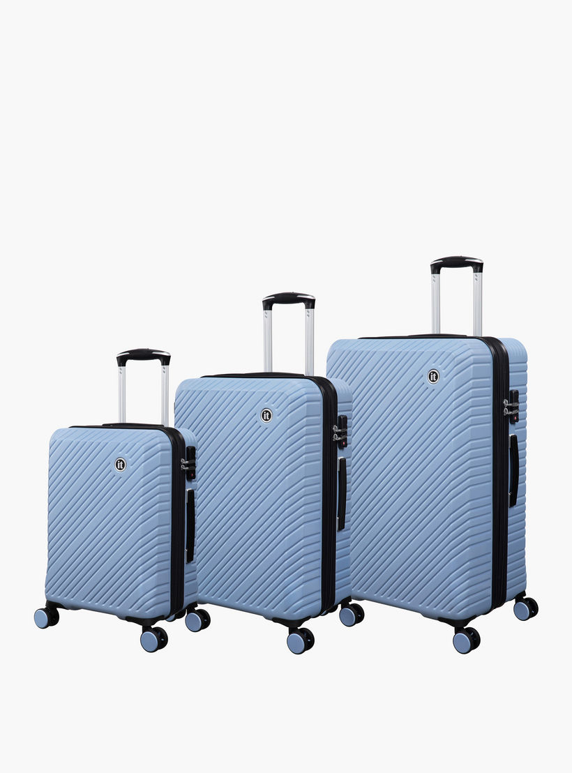 شنطة أمتعة ترولي صلبة بارزة الملمس بمقبض قابل للسحب من آي تي - 24 بوصة للطائرة-travel-luggagesandbags-luggage-image-8