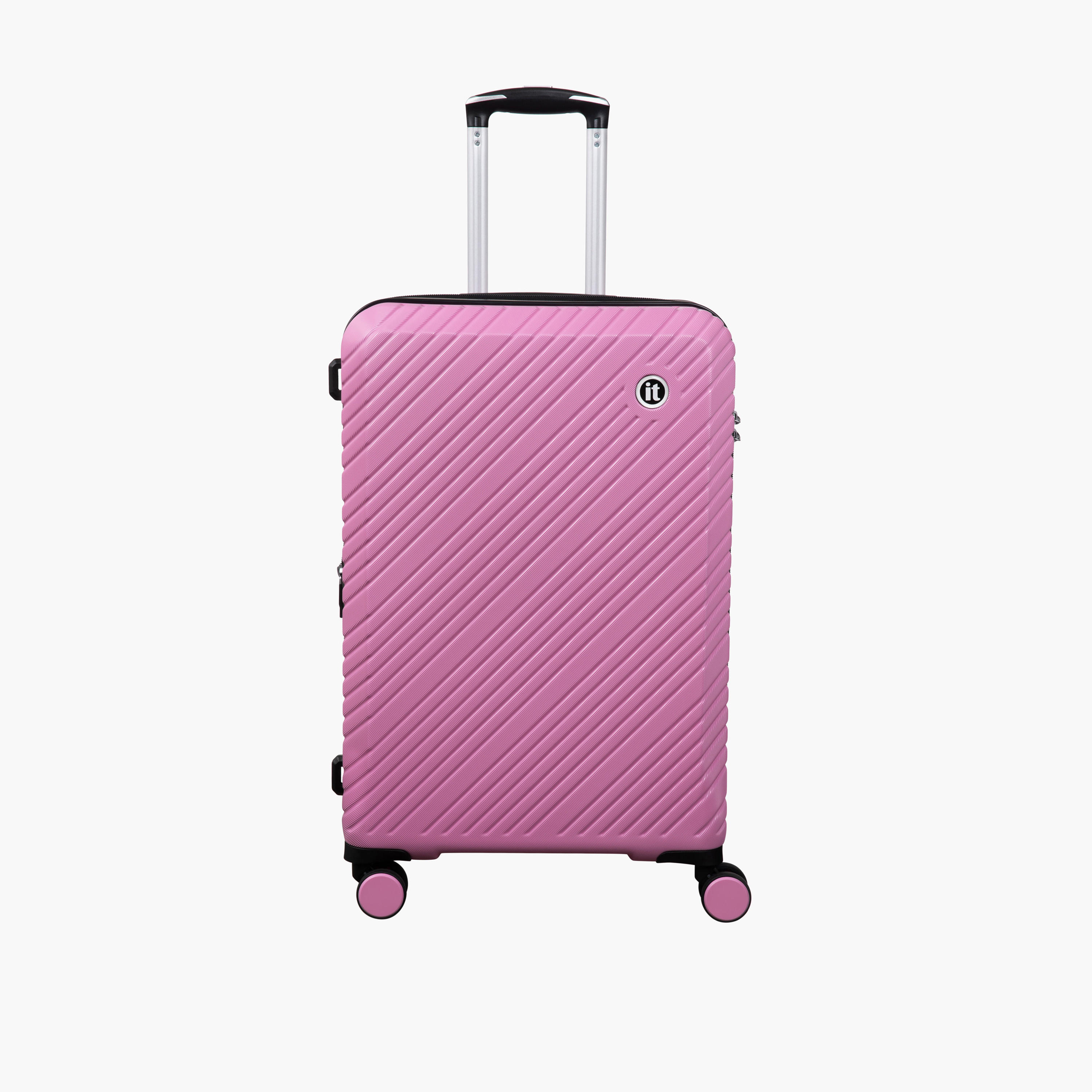 شنطة أمتعة ترولي صلبة بارزة الملمس بمقبض قابل للسحب من آي تي - 24 بوصة للطائرة-travel-luggagesandbags-luggage-image-1