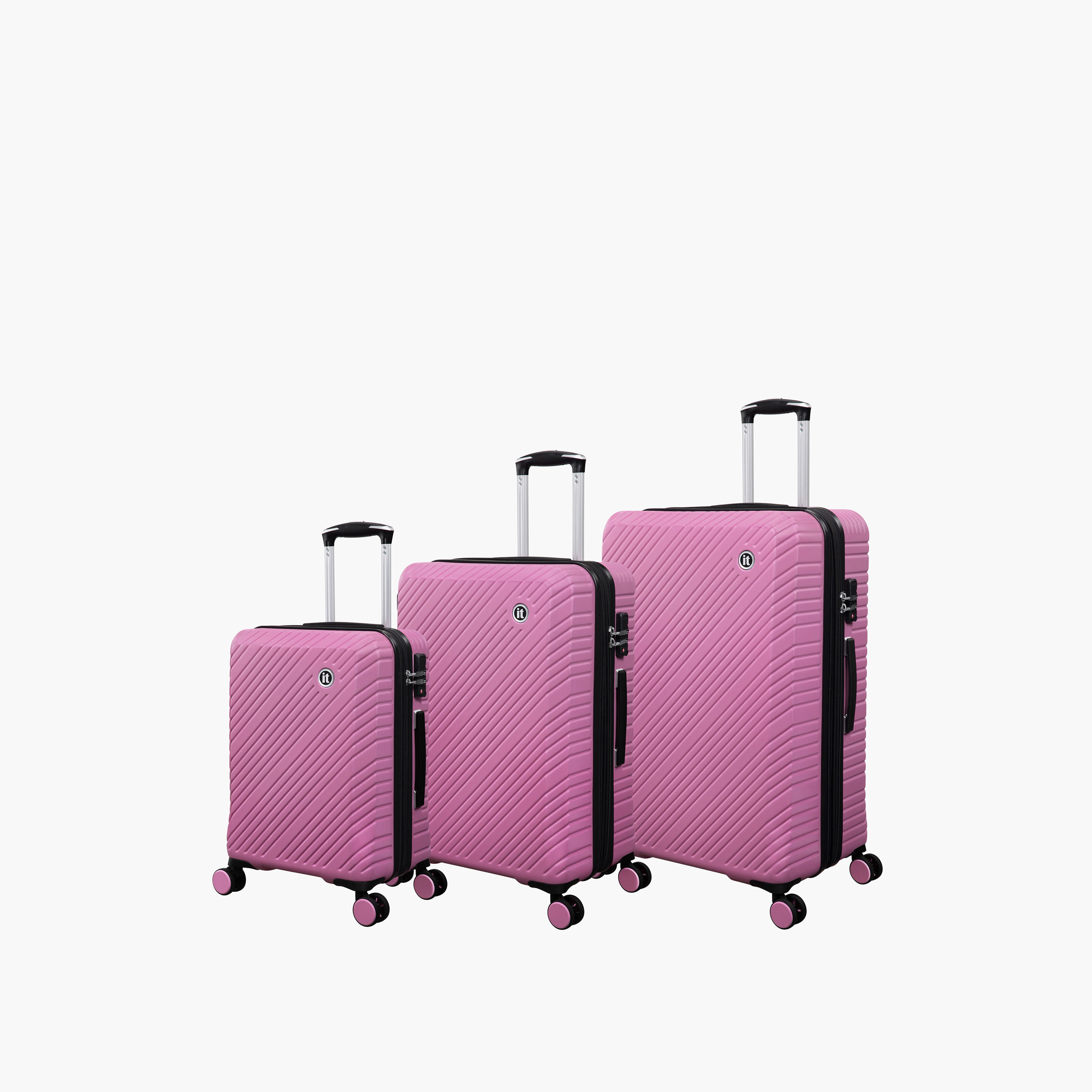 IT Textured Hardcase Trolley Bag with Retractable Handle - 28 Inches Check-in Bag-travel-luggagesandbags-luggage-image-6