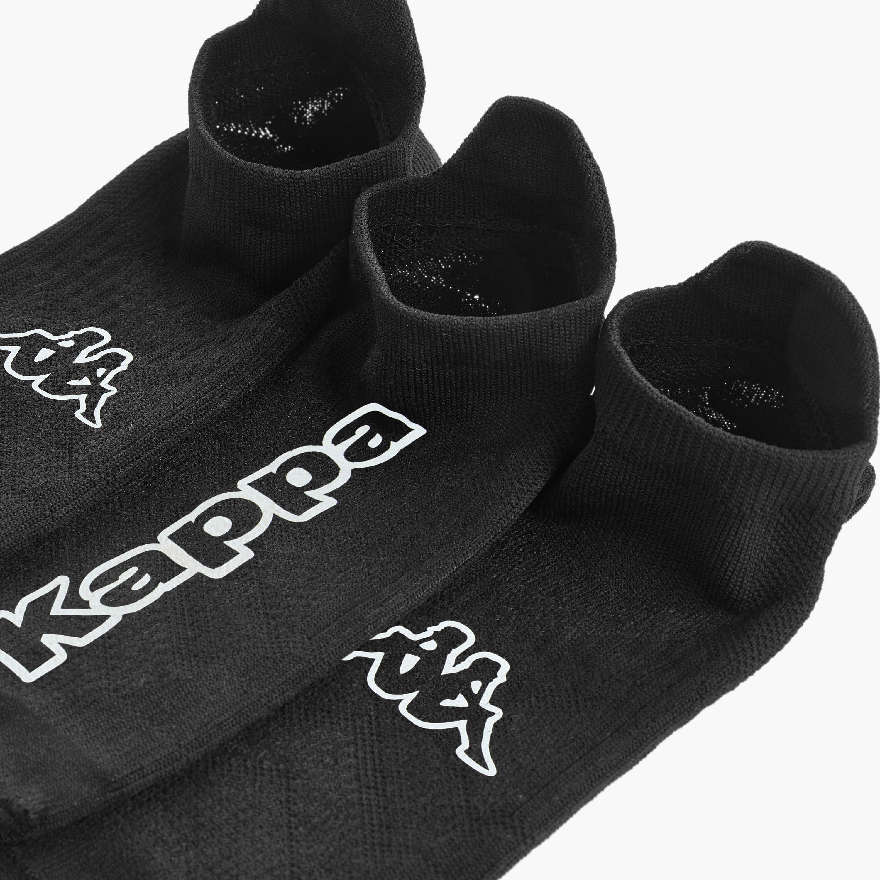 Kappa Logo Print Trainer Socks - Set of 3-women-socksandstockings-image-4