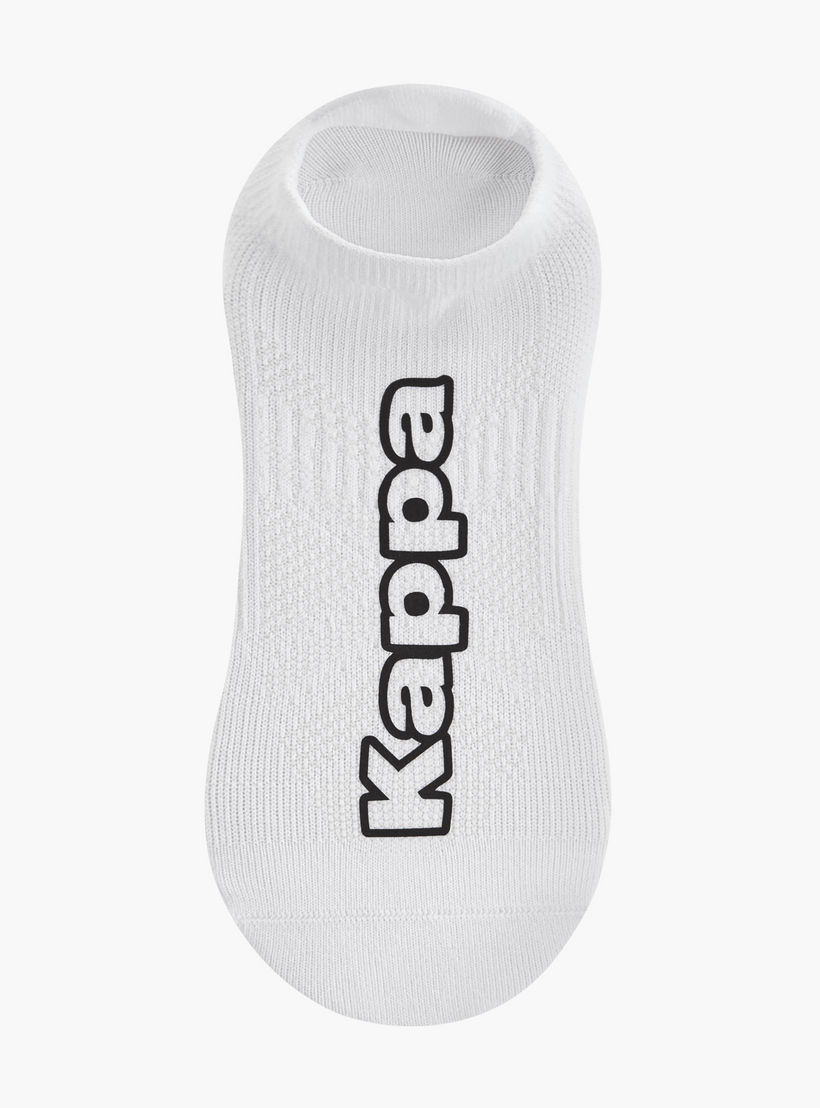 طقم جوارب تدريب دون تيري 3 أزواج بطبعات الشعار من كابا-men-socks-image-2