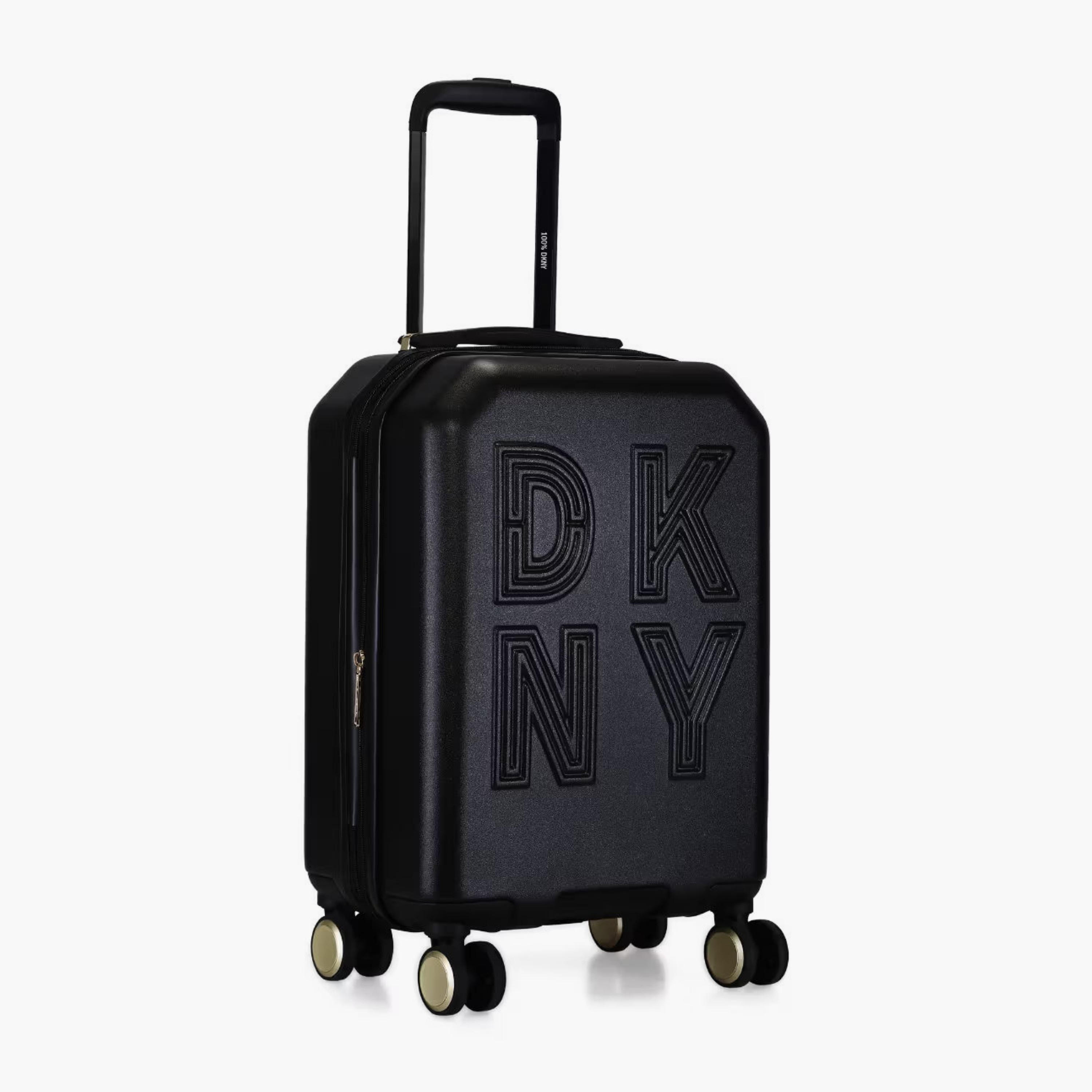 شنطة ترولي صلبة بارزة الملمس بمقبض قابل للسحب من دكني-travel-luggagesandbags-luggage-image-1