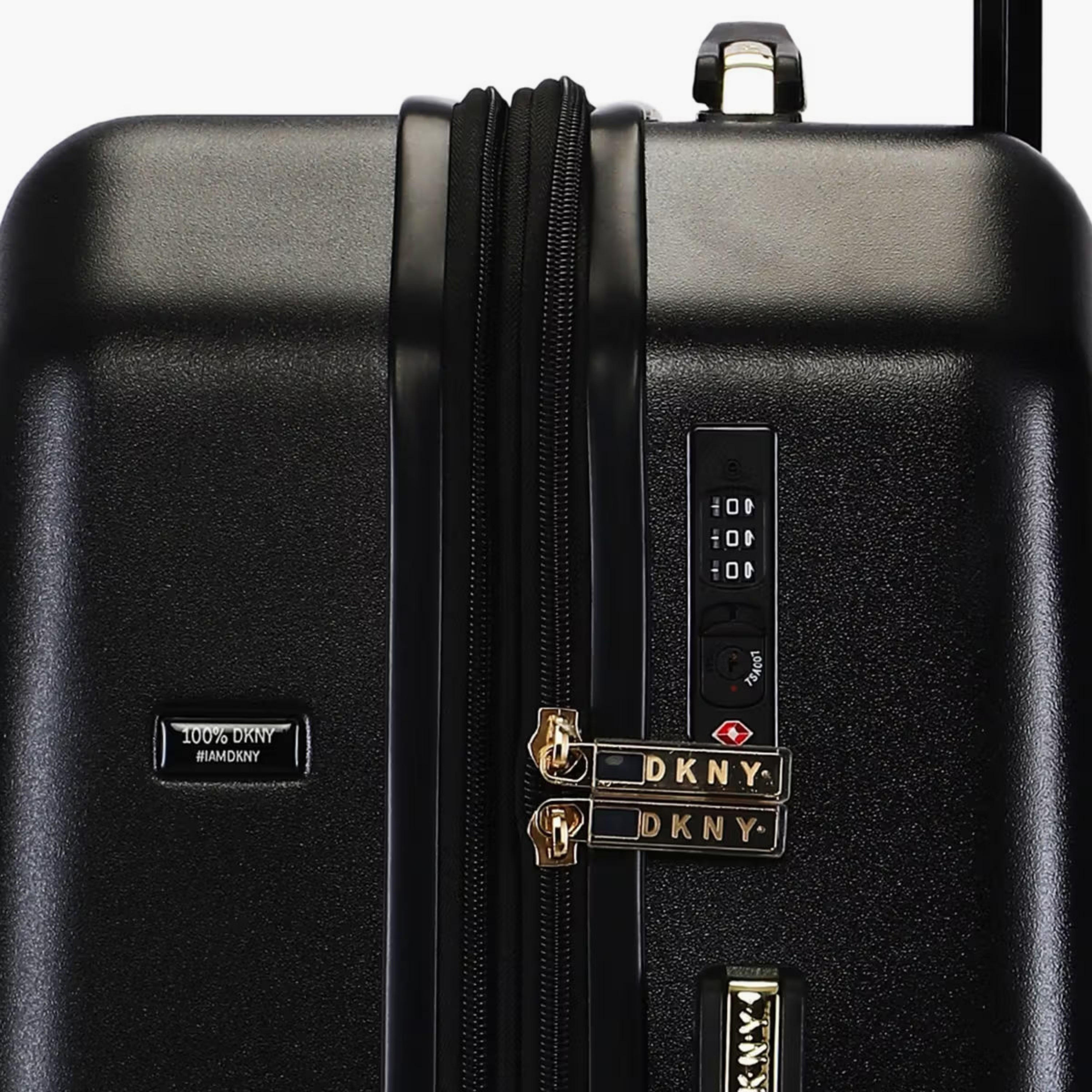 شنطة سفر ترولي صلبة بارزة الملمس بمقبض قابل للسحب من دي كي إن واي-travel-luggagesandbags-luggage-image-3