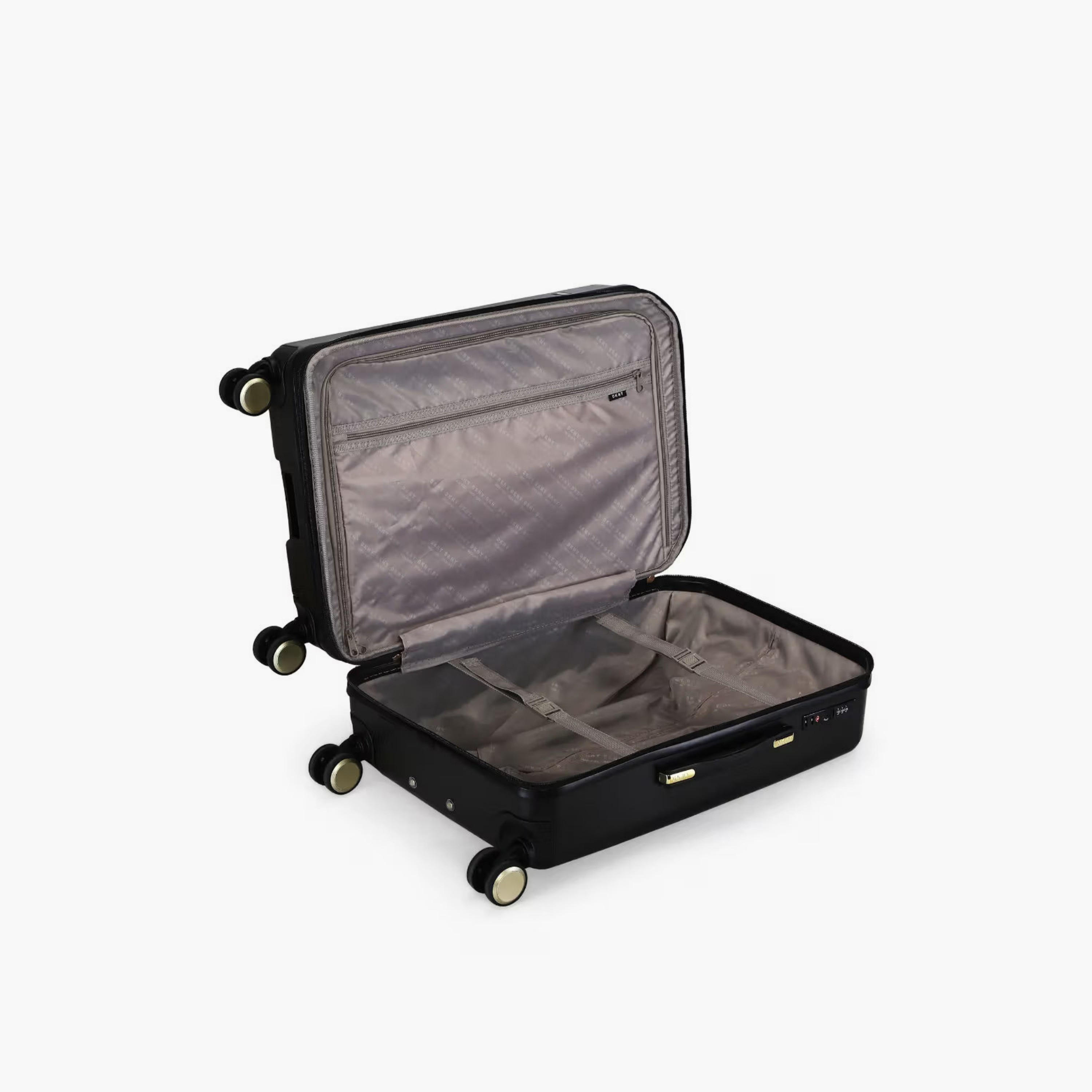 شنطة سفر ترولي صلبة بارزة الملمس بمقبض قابل للسحب من دي كي إن واي-travel-luggagesandbags-luggage-image-8