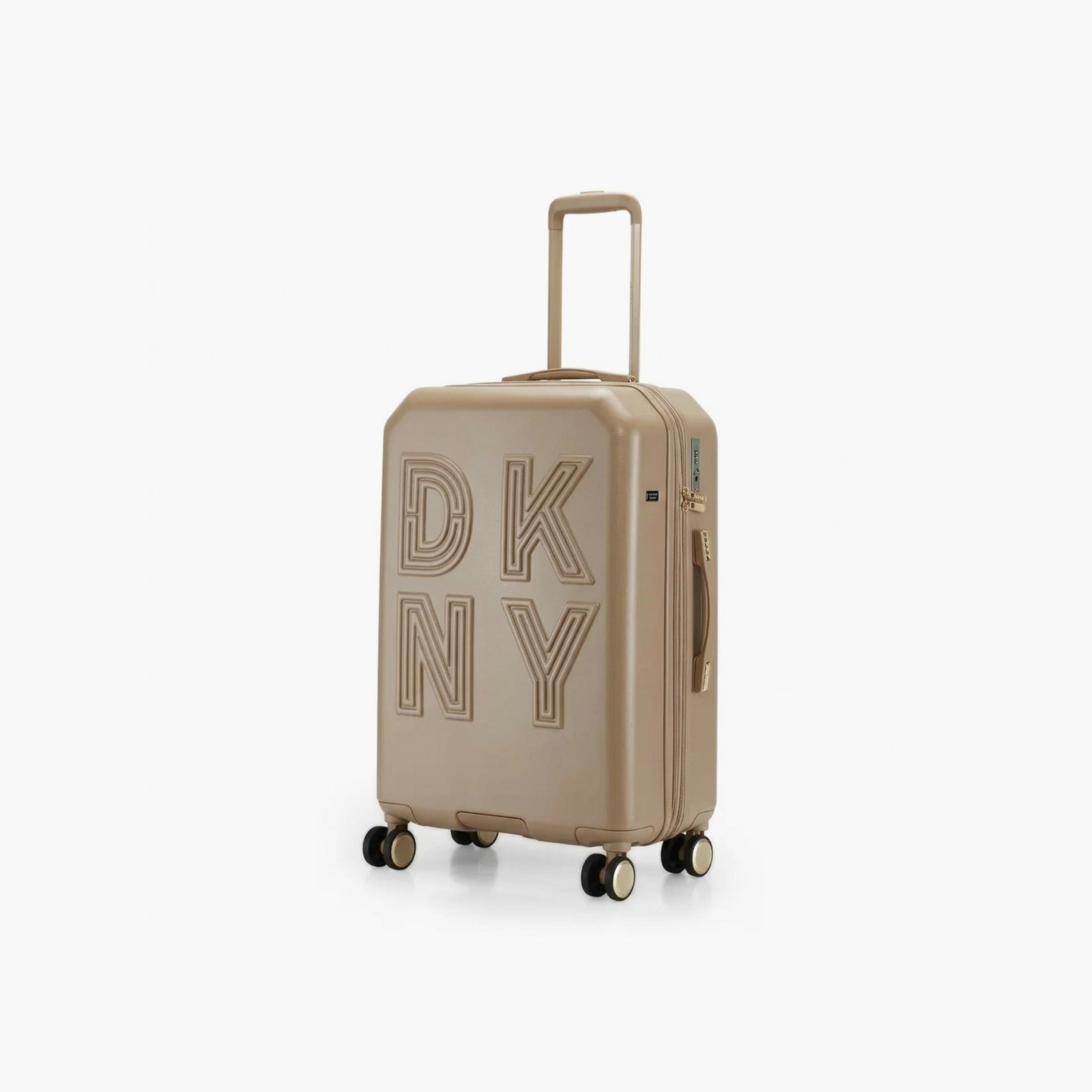 شنطة سفر ترولي صلبة بارزة الملمس بمقبض قابل للسحب من دي كي إن واي-travel-luggagesandbags-luggage-image-3