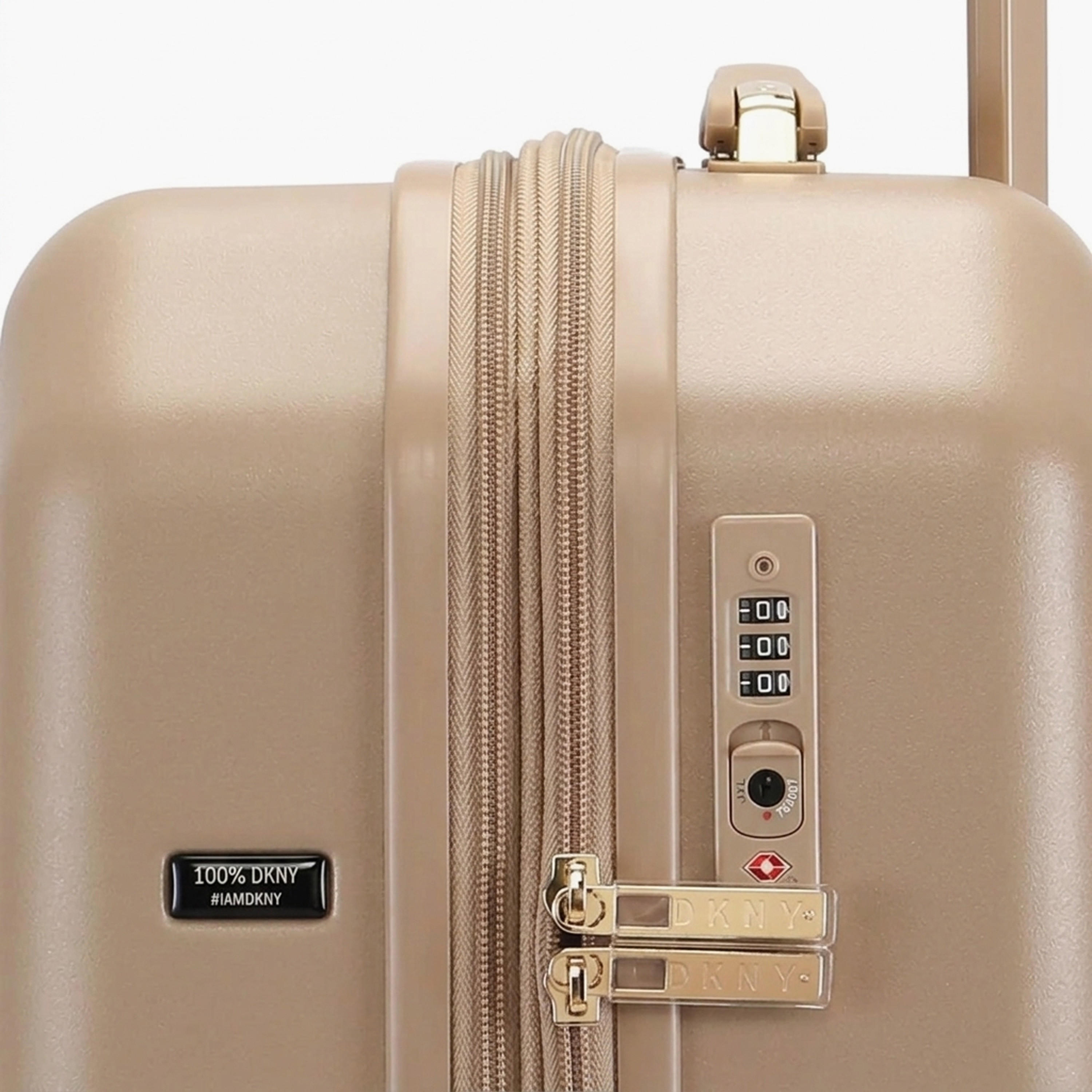شنطة سفر ترولي صلبة بارزة الملمس بمقبض قابل للسحب من دي كي إن واي-travel-luggagesandbags-luggage-image-5