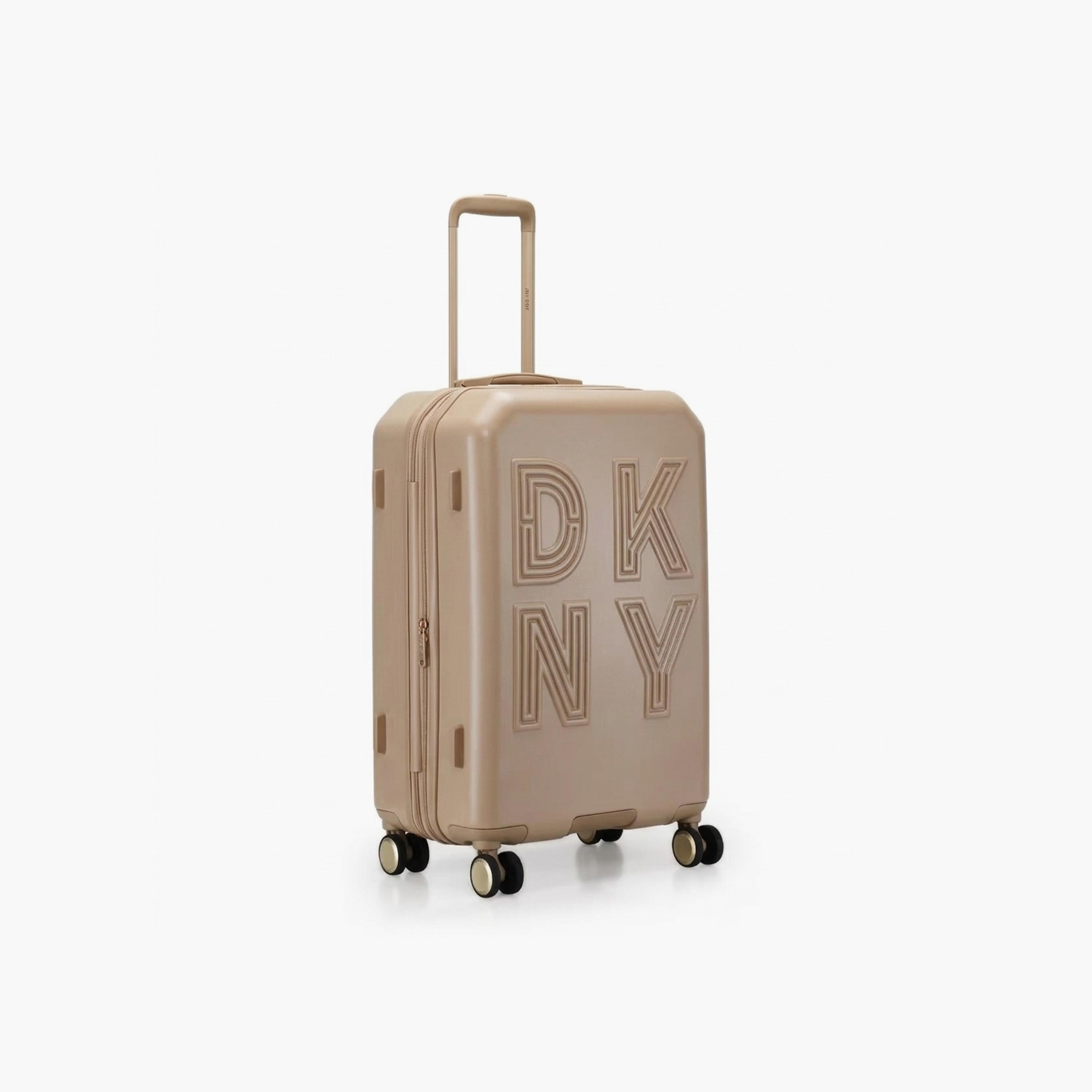 شنطة سفر ترولي صلبة بارزة الملمس بمقبض قابل للسحب من دي كي إن واي-travel-luggagesandbags-luggage-image-6