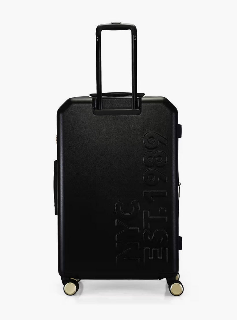 DKNY Textured Hardcase Luggage Trolley with Retractable Handle-travel-luggagesandbags-luggage-image-3